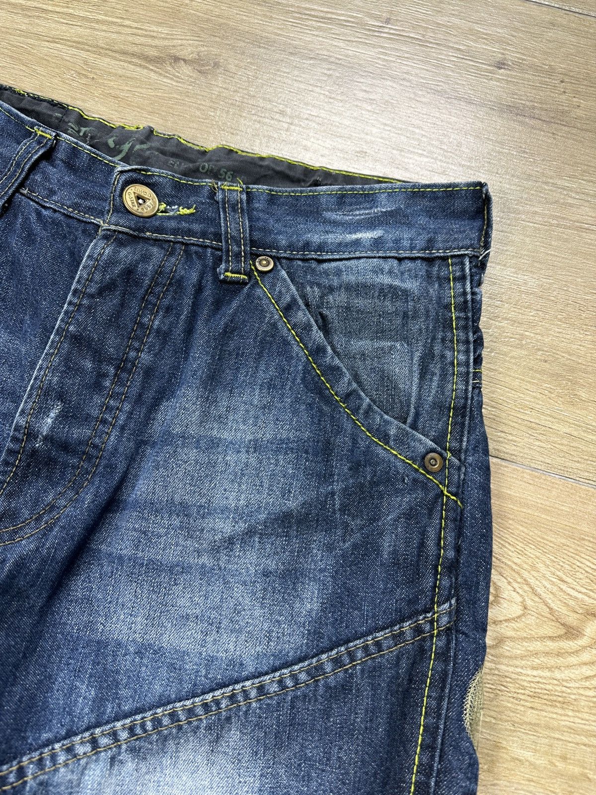 G-Star × Vintage Vintage Y2K G-Star Raw 96 Elwood 5620 Embroidery Logo Pants Size US 28 / EU 44 - 18 Thumbnail
