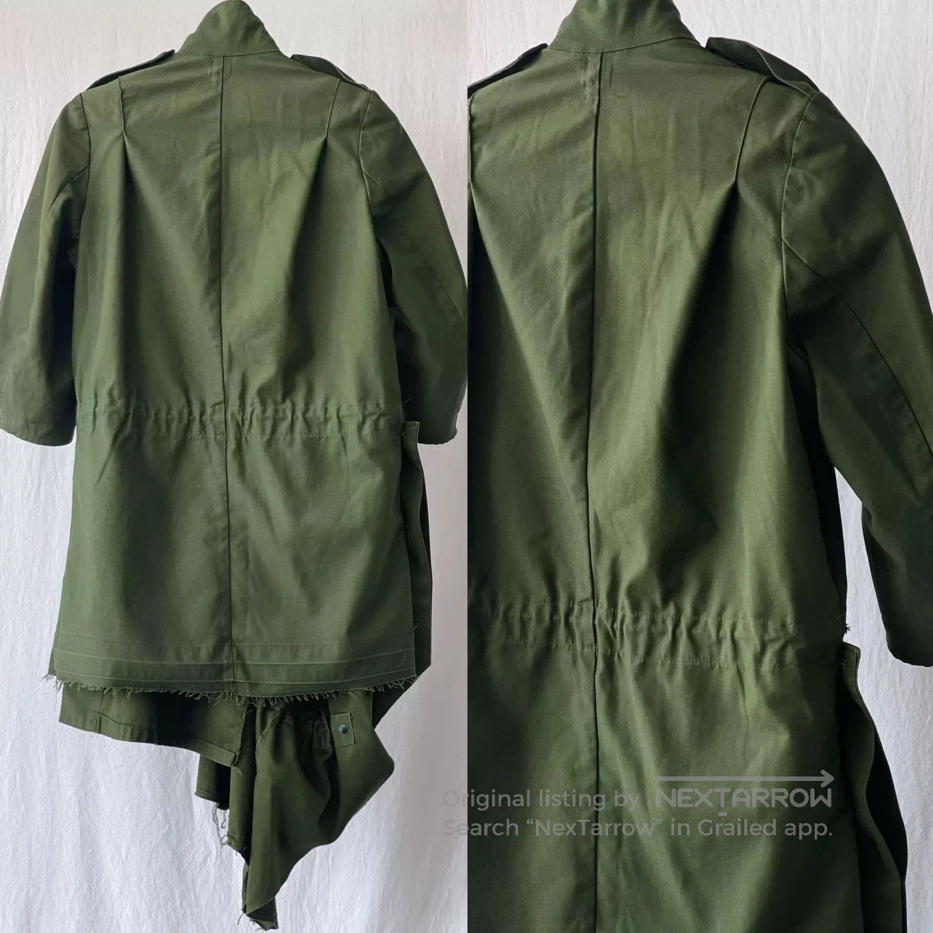 Other Deconstructed Military Style Women's Jacket. Size M / US 6-8 / IT 42-44 - 3 Thumbnail