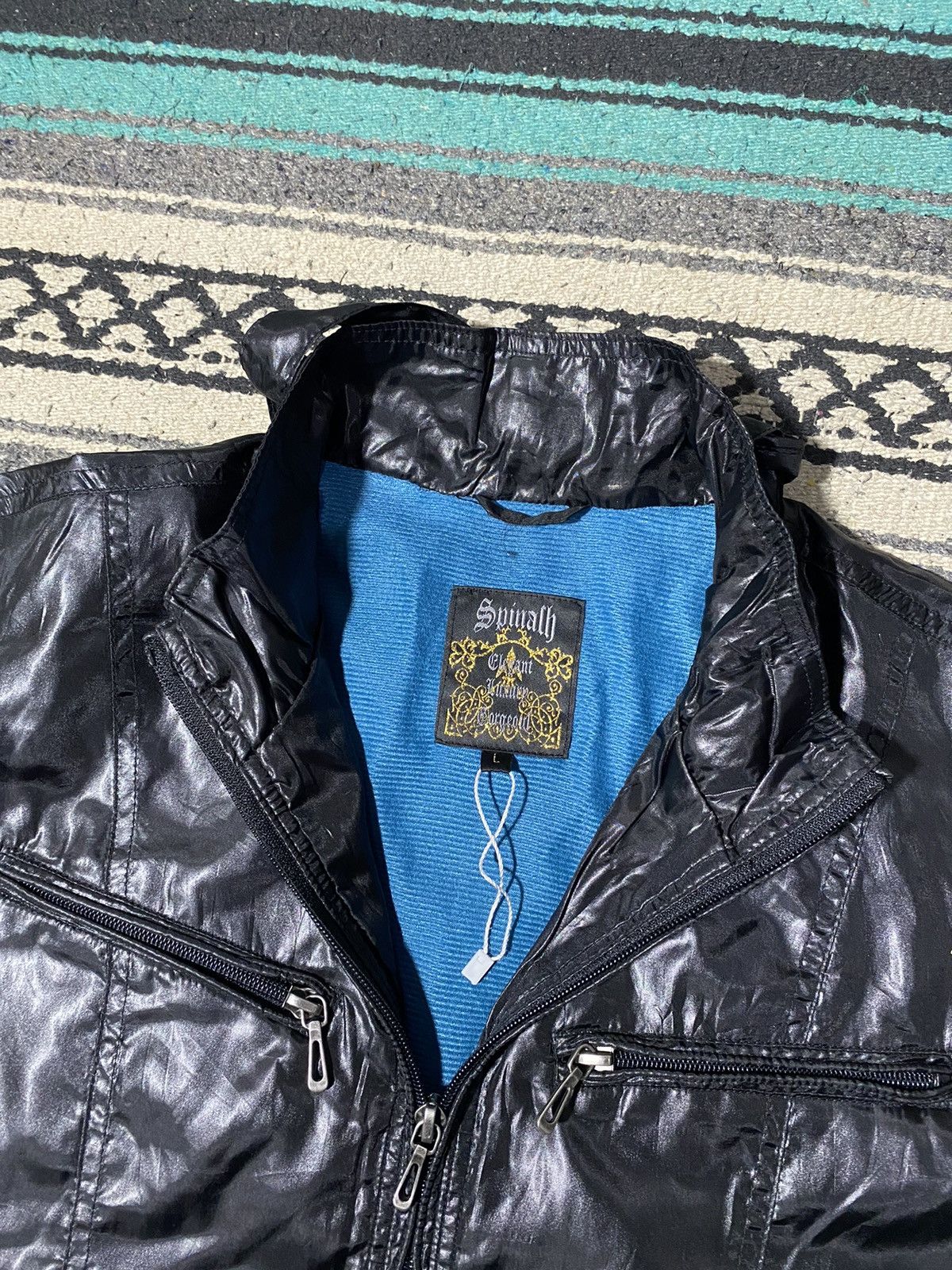 Spinash 2000s Spinash - Nylon Rider Jacket Size US L / EU 52-54 / 3 - 5 Thumbnail