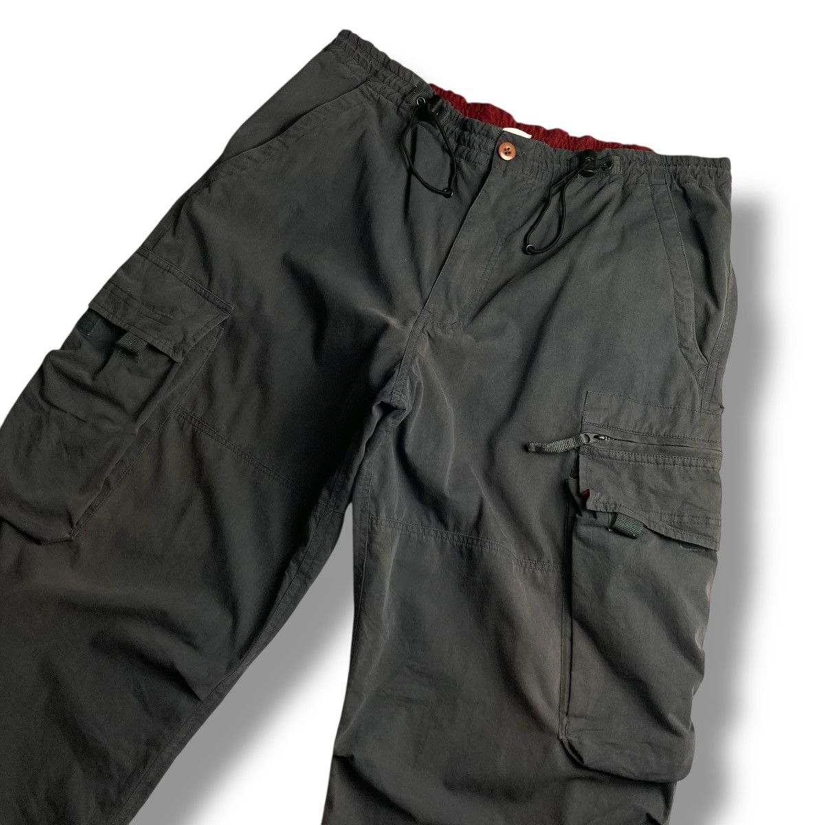 Patrick Cox COX UTILITY TACTICAL NYLON BLEND CARGO PANTS Size US 32 / EU 48 - 2 Thumbnail