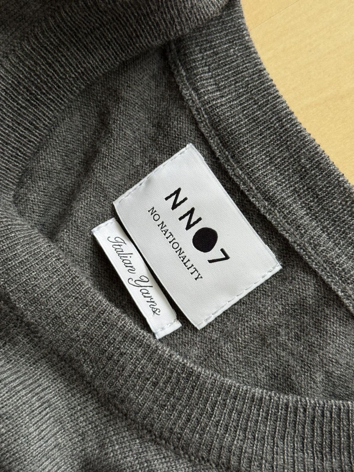 Nn07 No Nationality ted Italian wool jumper sweater pullover