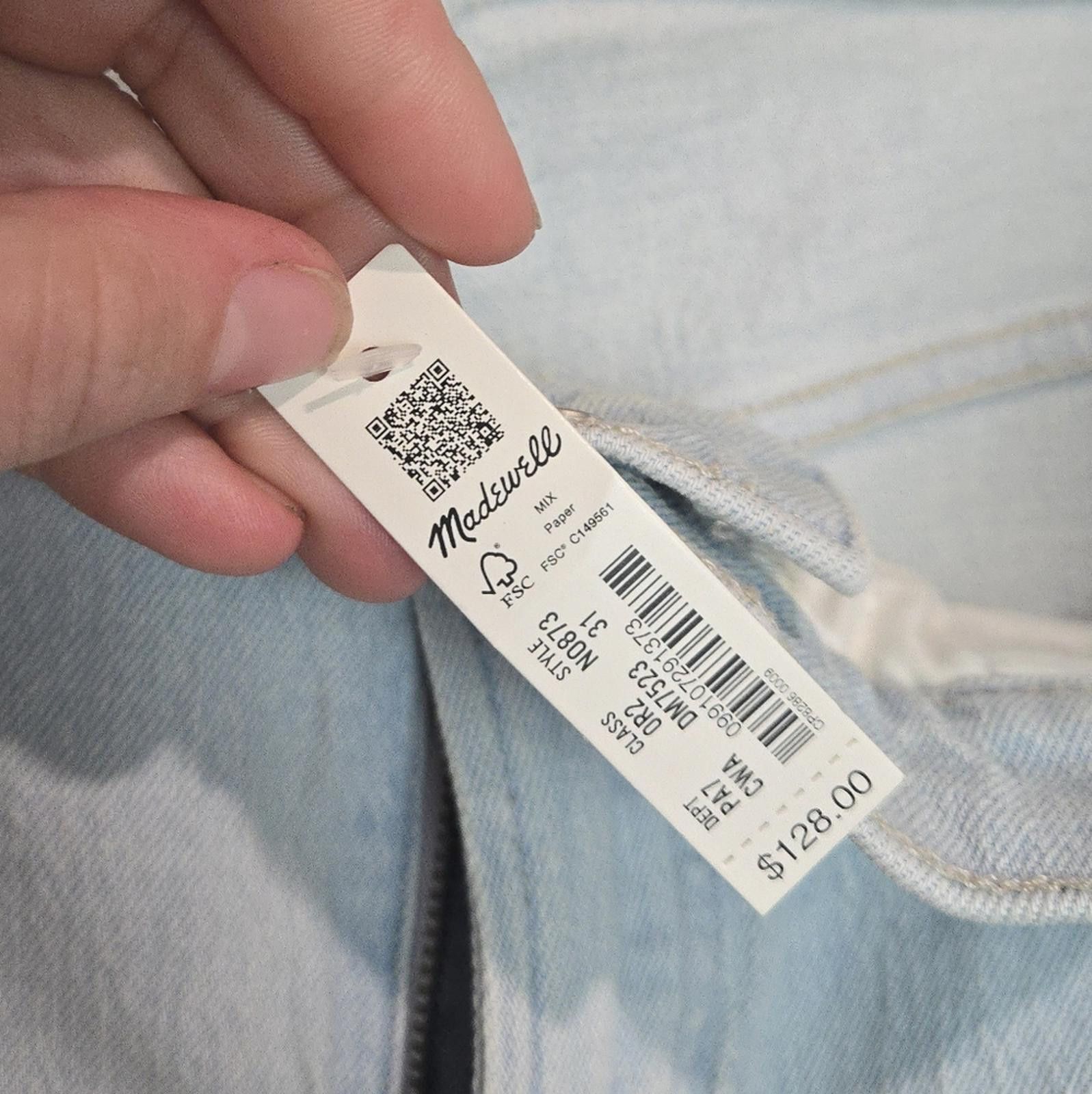 Madewell Madewell The Perfect Vintage Jean Size 31" - 4 Thumbnail