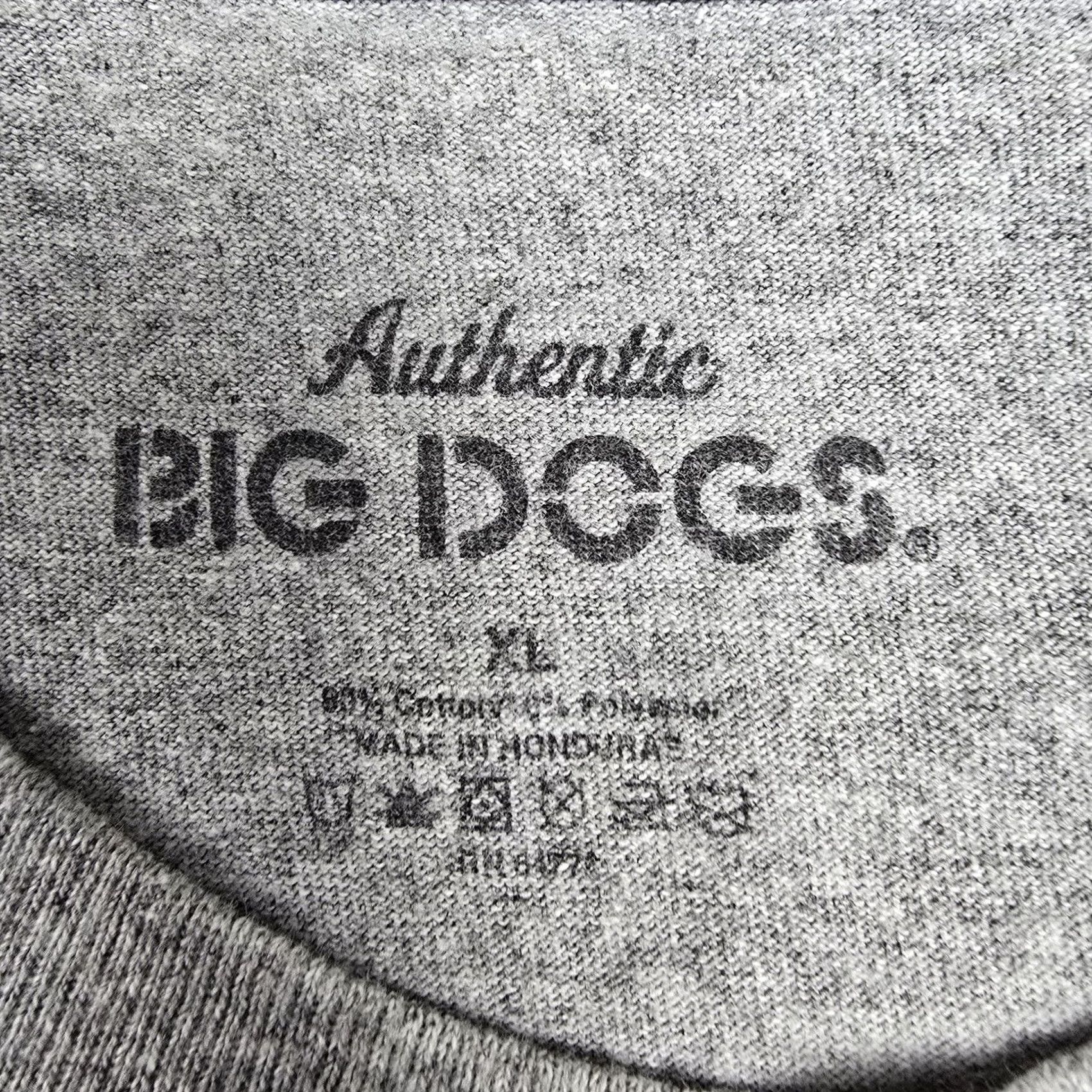Big Dogs Big Dogs Shirt Mens XL Gray Graphic Tee Funny Dog As Bad As I Wanna Be Size US XL / EU 56 / 4 - 3 Thumbnail