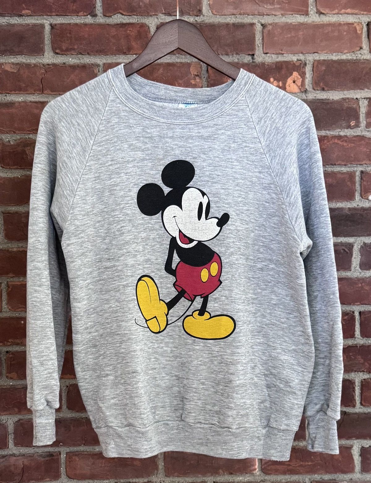 Disney Vintage 1980s Disney Mickey Mouse Crewneck Sweatshirt Size US M / EU 48-50 / 2 - 1 Thumbnail