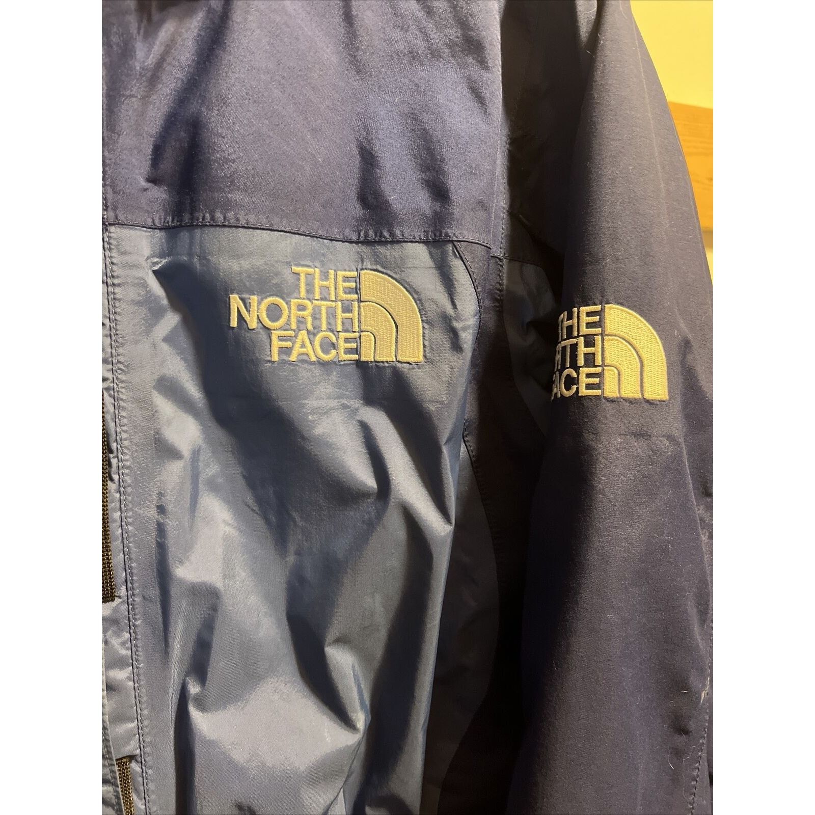 The North Face The North Face Womens L Blue Zip Nylon Polyester Winter Coat Size L / US 10 / IT 46 - 6 Thumbnail
