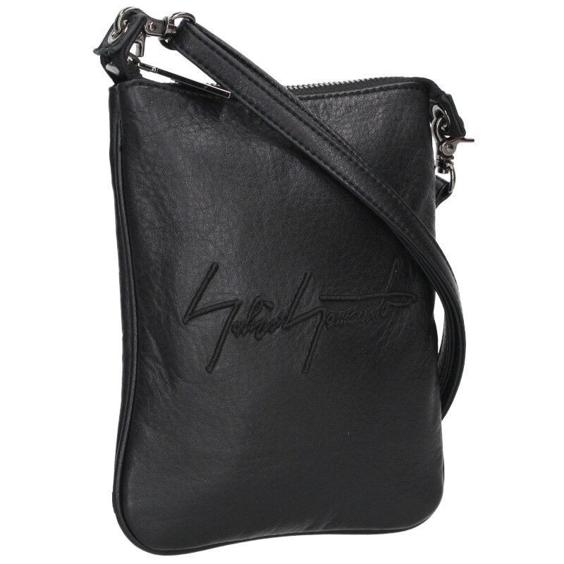 Yohji Yamamoto Yohji Yamamoto Signature Logo Leather Shoulder Bag Size ONE SIZE - 1 Thumbnail