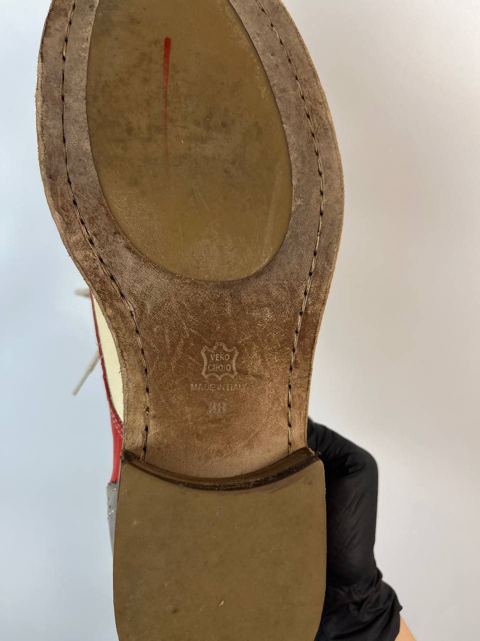 Other MOMINO OXFORD BROGUE SHOES LEATHER WINGTIP SIZE EU 38 US 6 Size US 6 / EU 39 - 9 Thumbnail
