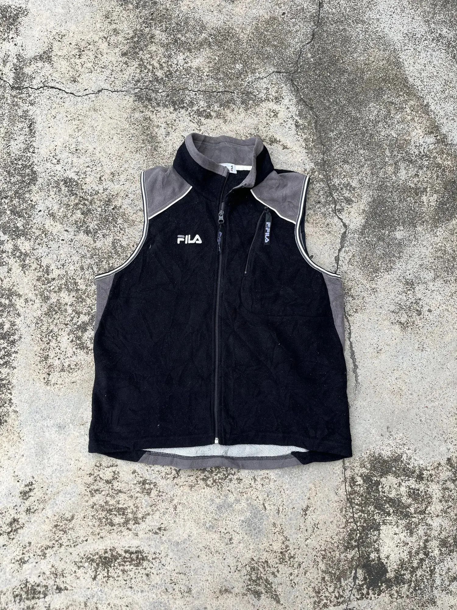 Fila Vintage Fila Fleece Jacket Size US M / EU 48-50 / 2 - 1 Thumbnail