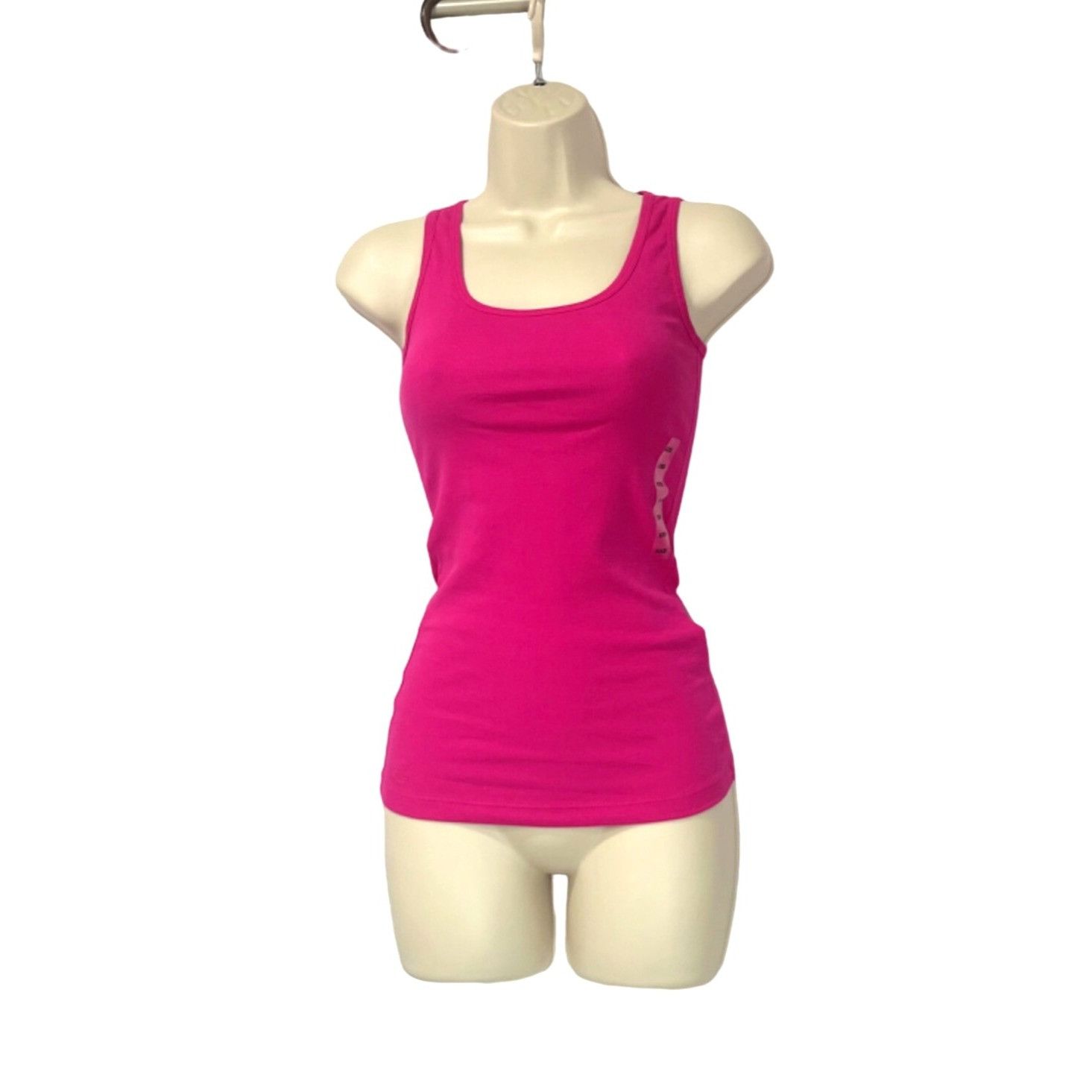 Lauren Ralph Lauren Lauren Ralph Lauren Women’s Scoop Neck Cotton Tank top, Pink Size XXS / US 00 / IT 34 - 1 Thumbnail