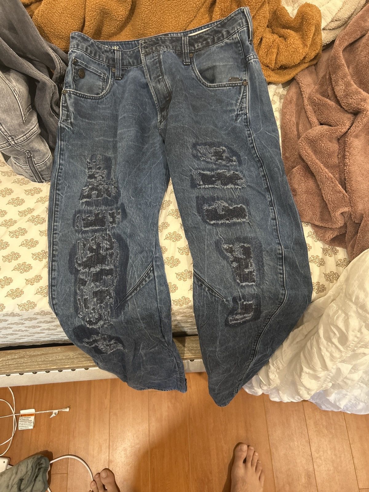 G-Star Vintage G-Star Raw Biker jeans Size US 31 - 5 Thumbnail
