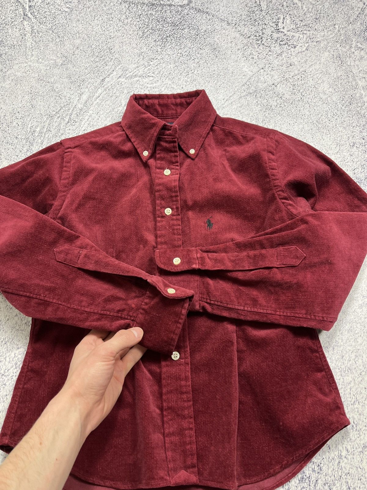 Polo Ralph Lauren × Vintage 🔥 Vintage Polo Ralph Lauren Velour Cropped Jacket Luxury Y2k Size S / US 4 / IT 40 - 12 Thumbnail
