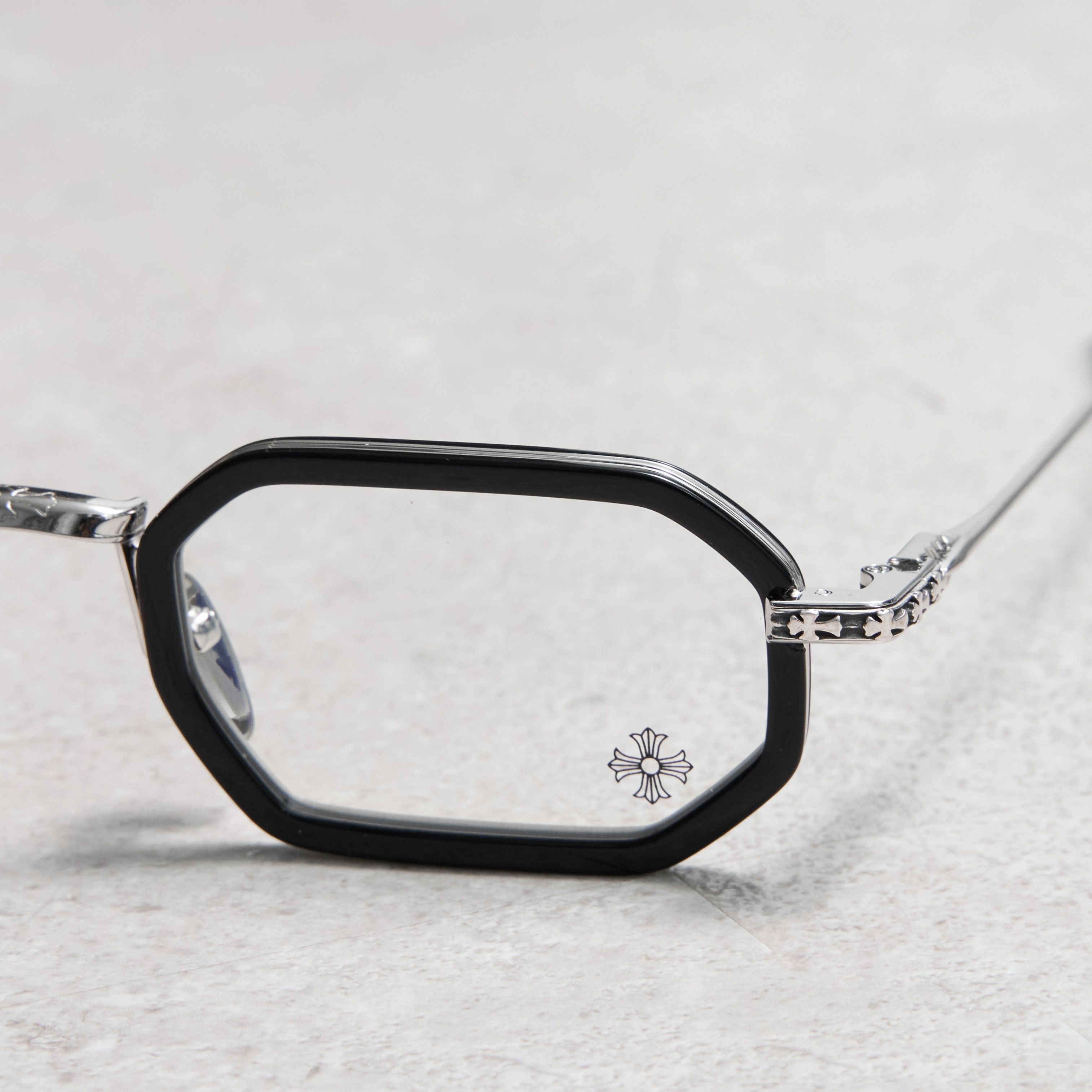 Chrome Hearts CHROME HEARTS STYLIDA BLACK/SHINY SILVER Size ONE SIZE - 3 Thumbnail