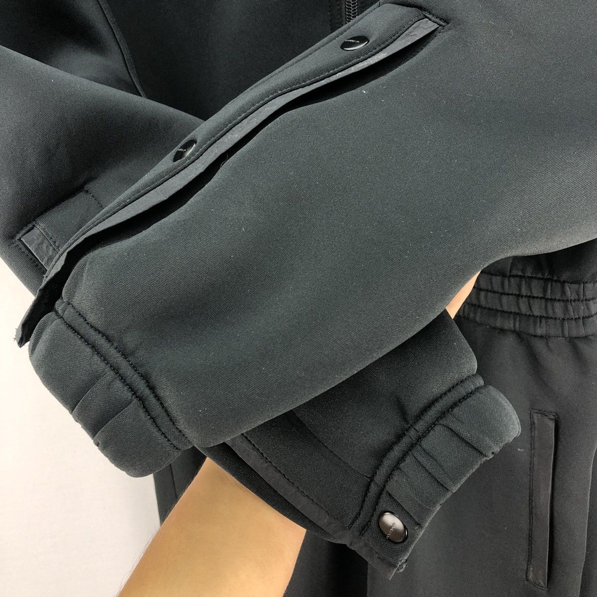 Adidas Adidas All Black Overalls Jumpsuit Size US 29 - 13 Thumbnail