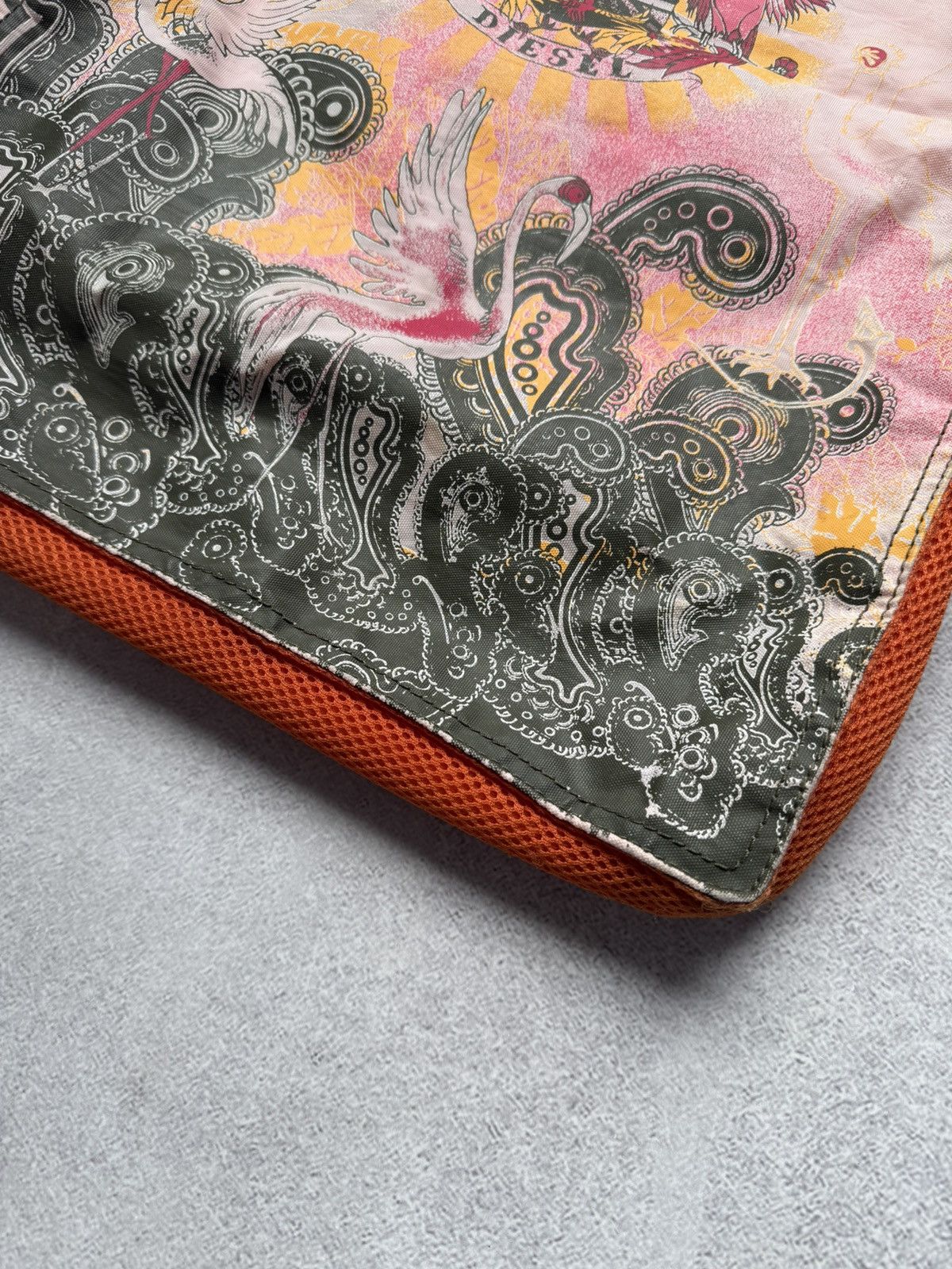 Diesel Rare Diesel Vintage Tote Bag Graphic Print Shopper Bag Y2K Size ONE SIZE - 6 Thumbnail