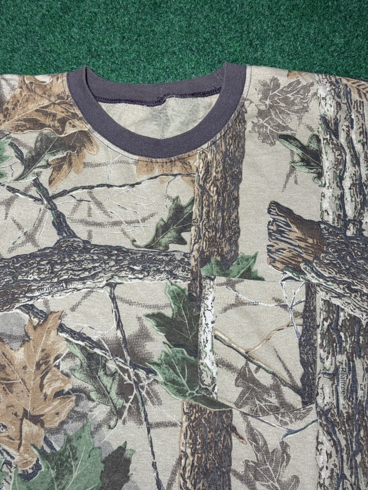 Realtree Vintage Realtree Pocket Camo XL Baggy 25x30 Hip Hop T Shirt Size US XL / EU 56 / 4 - 2 Thumbnail
