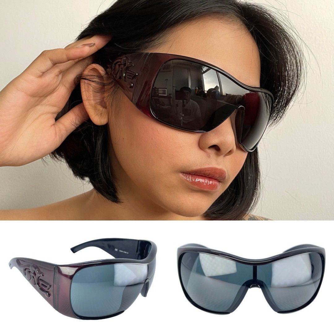 Diesel VINTAGE Y2K DIESEL DS0054 HYM95 SUNGLASSES Size ONE SIZE - 1 Thumbnail