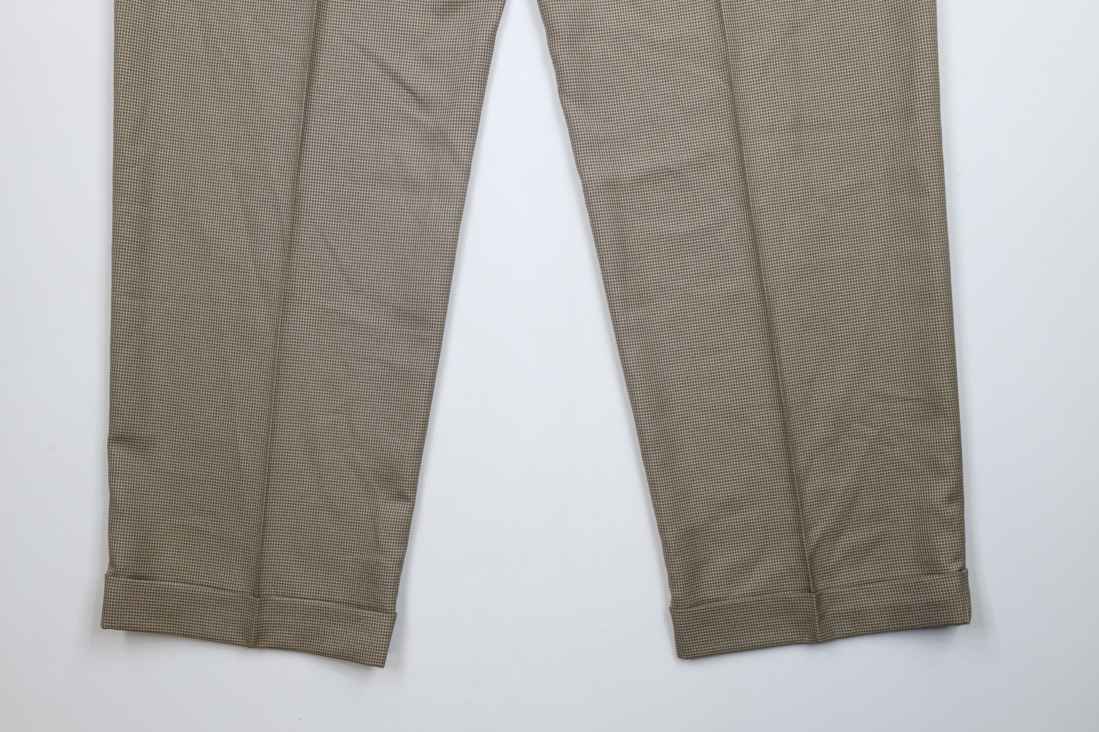 Ralph Lauren × Vintage Vintage 90s Ralph Lauren Houndstooth Wide Leg Chino Pants Size US 42 / EU 58 - 13 Thumbnail