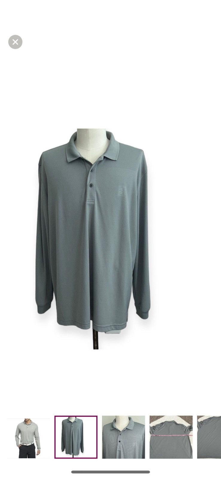 Izod Izod XL griffin golf tournament polo shirt Size US XL / EU 56 / 4 - 1 Thumbnail