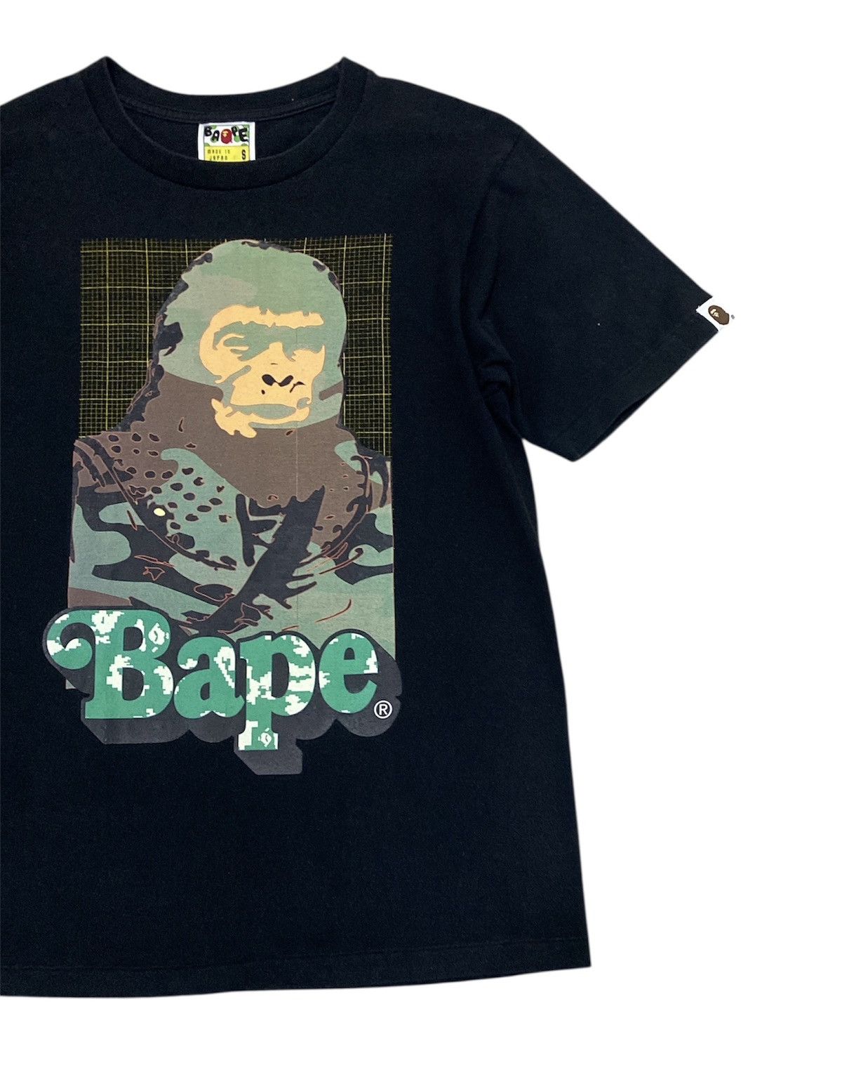 Bape Bape camo grid soldier tee Size US S / EU 44-46 / 1 - 2 Thumbnail