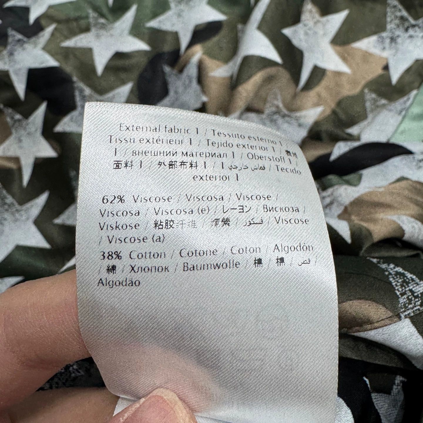 Valentino Valentino Star Print Jacket 48 Size US M / EU 48-50 / 2 - 5 Thumbnail