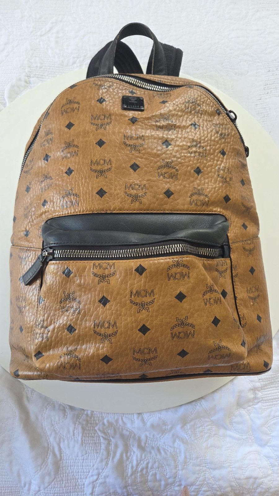 MCM MCM Duke Visetos Backpack Size ONE SIZE - 1 Thumbnail