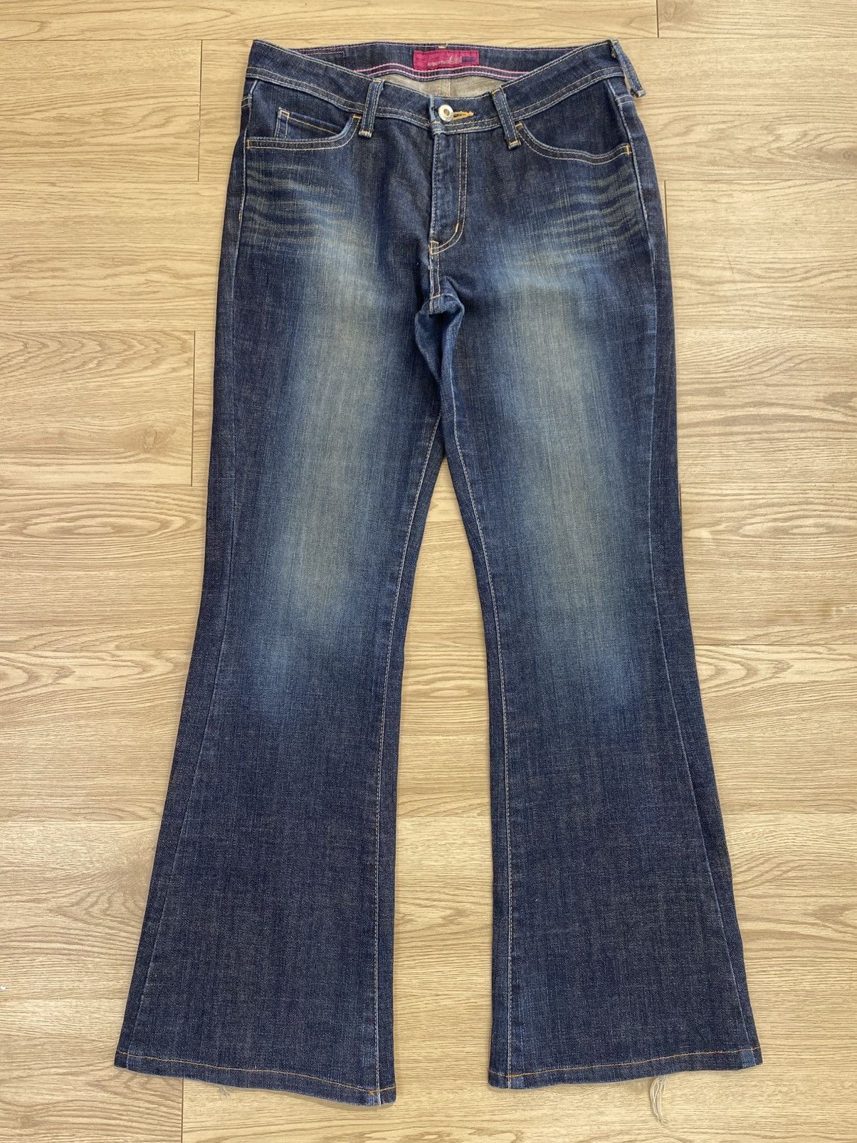 Edwin Miss Edwin Blue Wash Style Flare Jeans Size 26" / US 2 / IT 38 - 1 Thumbnail