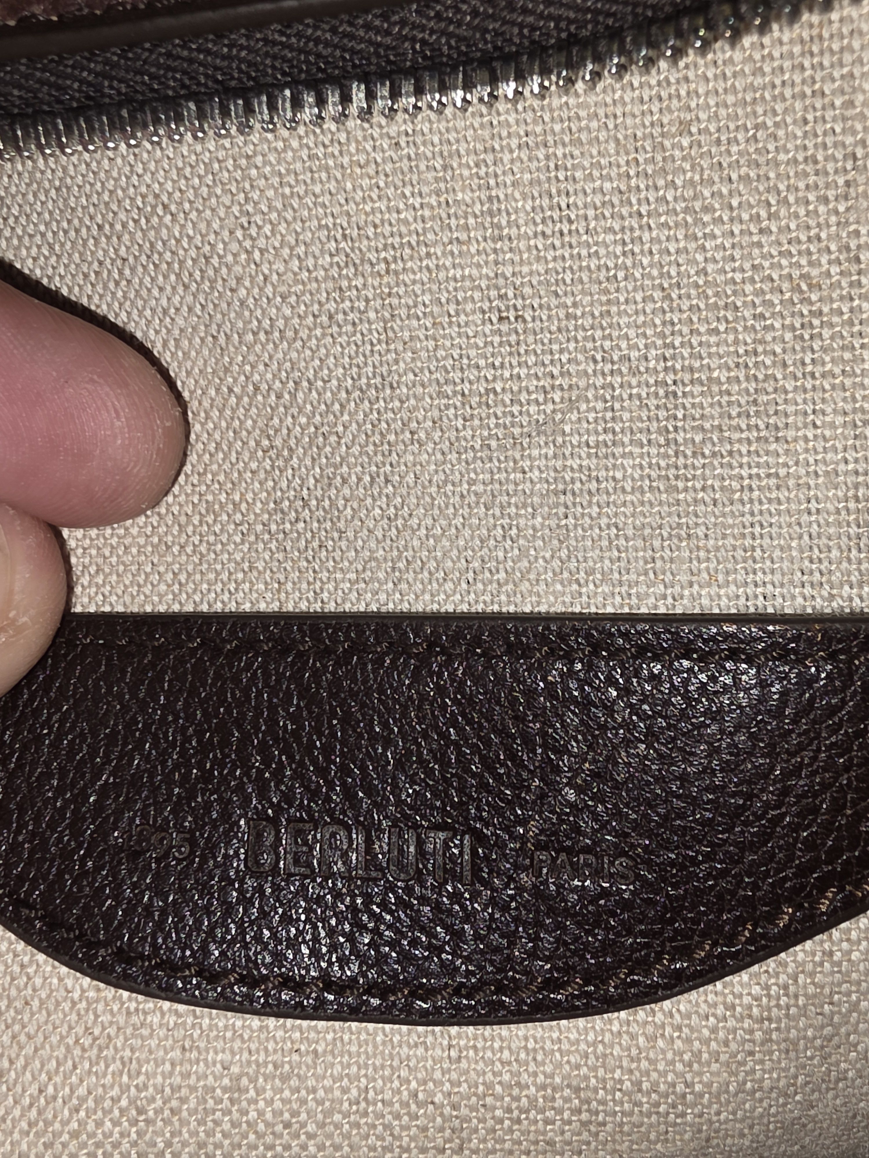 Berluti Berluti Paris Périple Venezia Leather Sling Bag Size ONE SIZE - 16 Thumbnail