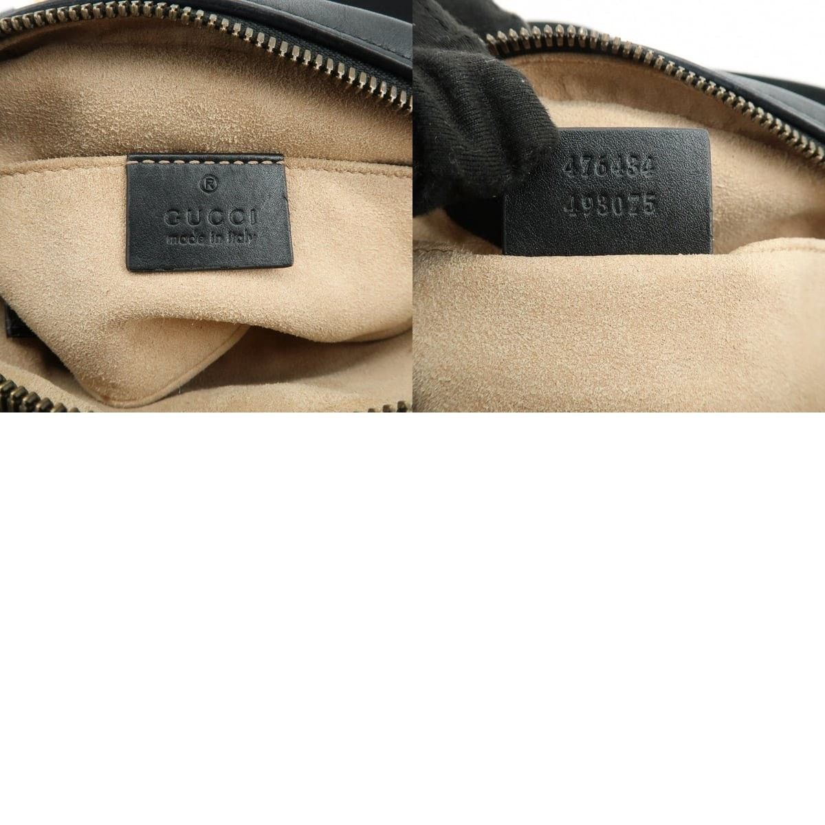 Gucci Gucci GG Marmont Matelasse Leather Belt Bag Black Size ONE SIZE - 8 Thumbnail