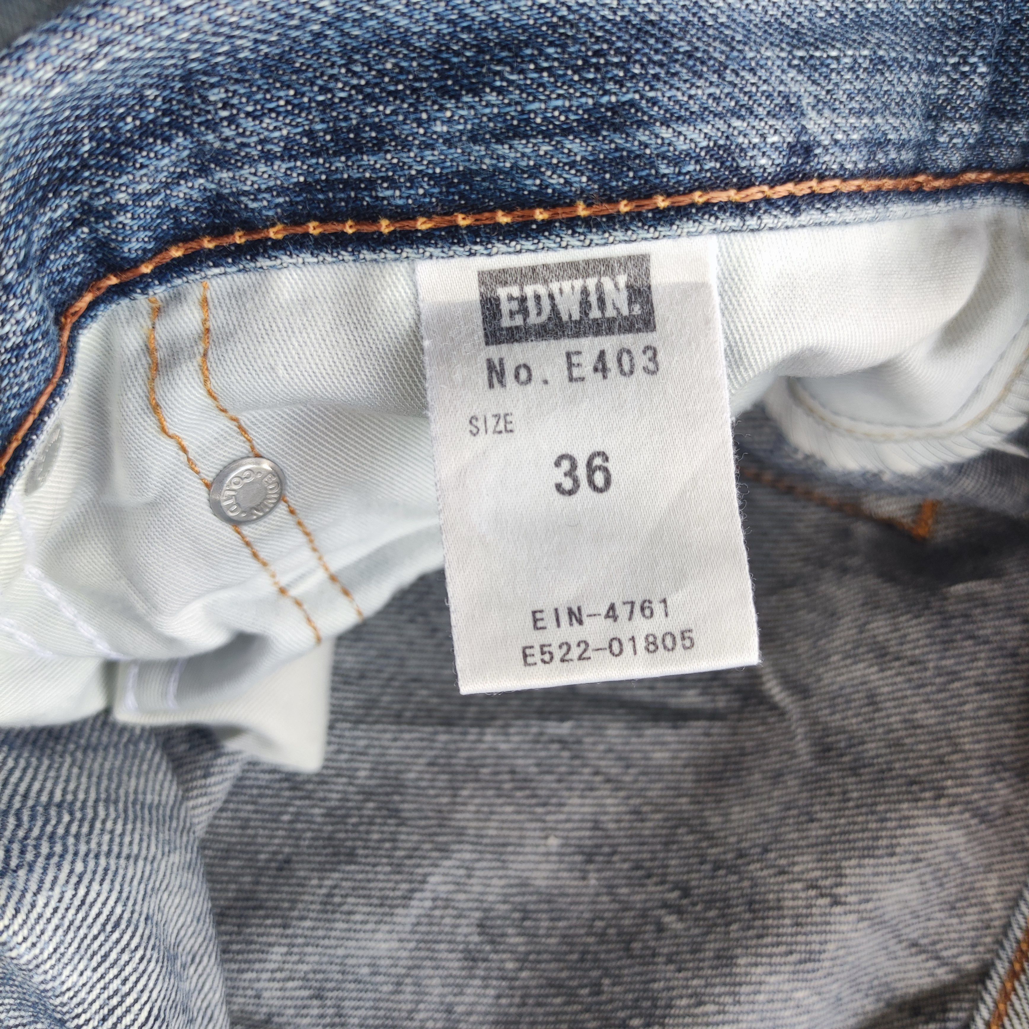 Edwin Vintage Edwin Brand Jeans Ripped Pants Size US 39 - 6 Thumbnail