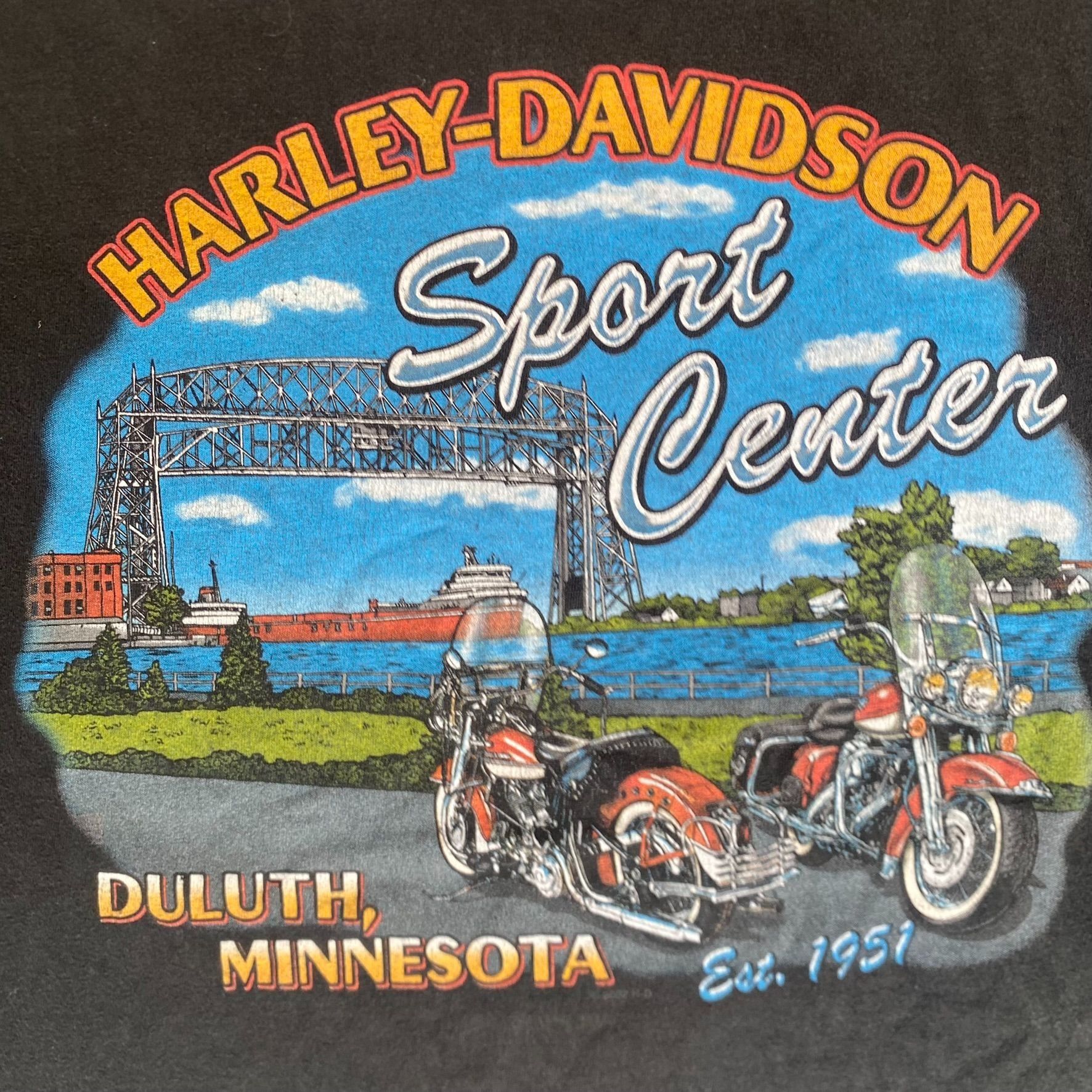 Harley Davidson Vintage Y2K Harley Davidson Shirt Biker Logo Motorcycle Tee Size US XXL / EU 58 / 5 - 7 Thumbnail