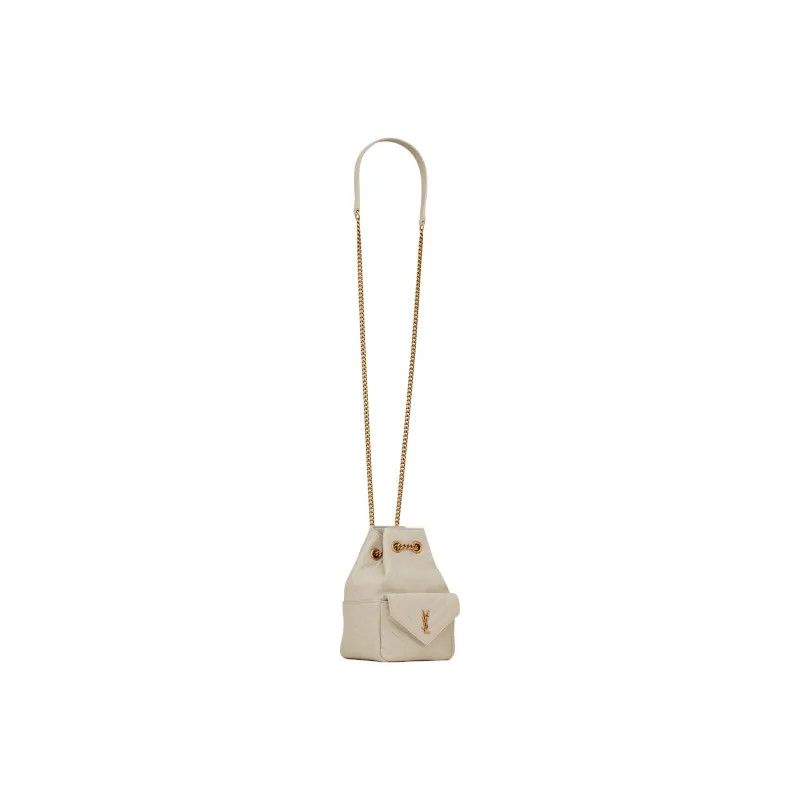 Saint Laurent Paris o1b1hav110924 Size: OS / Joe Mini Bucket Bag in Beige Size ONE SIZE - 3 Thumbnail
