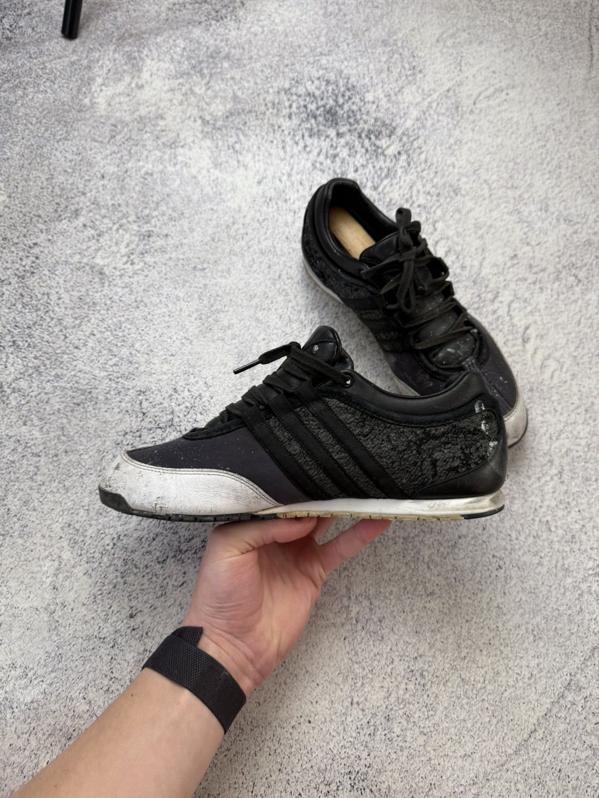 Yohji Yamamoto Yohji Yamamoto Y3 Adidas Distressed boxing trainers size 40 Size US 8 / EU 41 - 7 Thumbnail