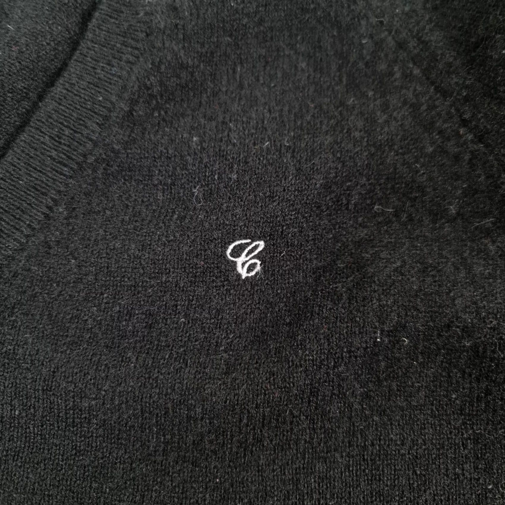 Equipment Equipment Jumper Womens Black Medium 100% Cashmere Pullover Knitted Tight-Nit V-Neck Casual Winter Modern throwback? Size M / US 6-8 / IT 42-44 - 4 Thumbnail