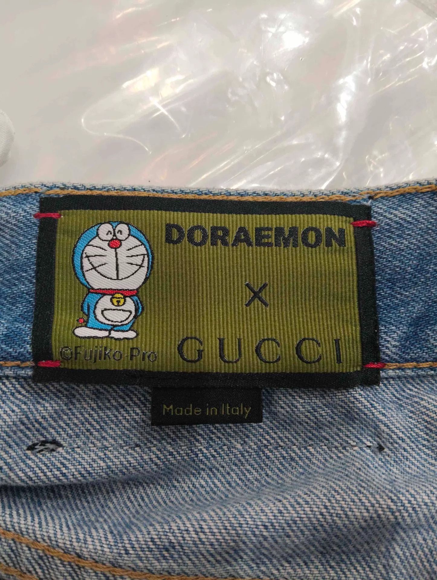 Gucci Gucci x Doraemon Printed Denim Skirt 38 95 New Size 26" / US 2 / IT 38 - 3 Thumbnail