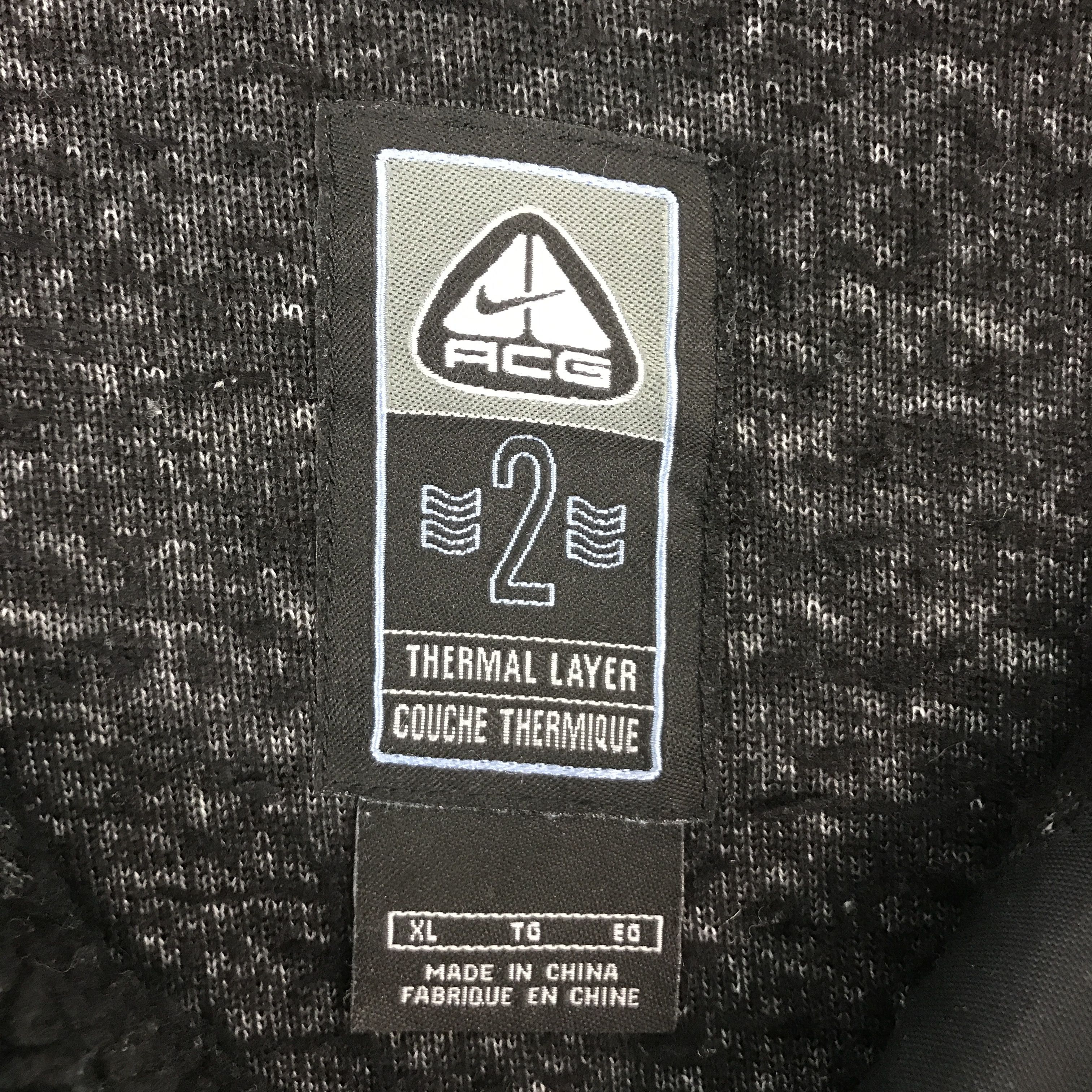 Nike × Nike ACG 2000s NIKE ACG SHERPA FLEECE HALF BUTTON JACKET Size US XL / EU 56 / 4 - 12 Thumbnail