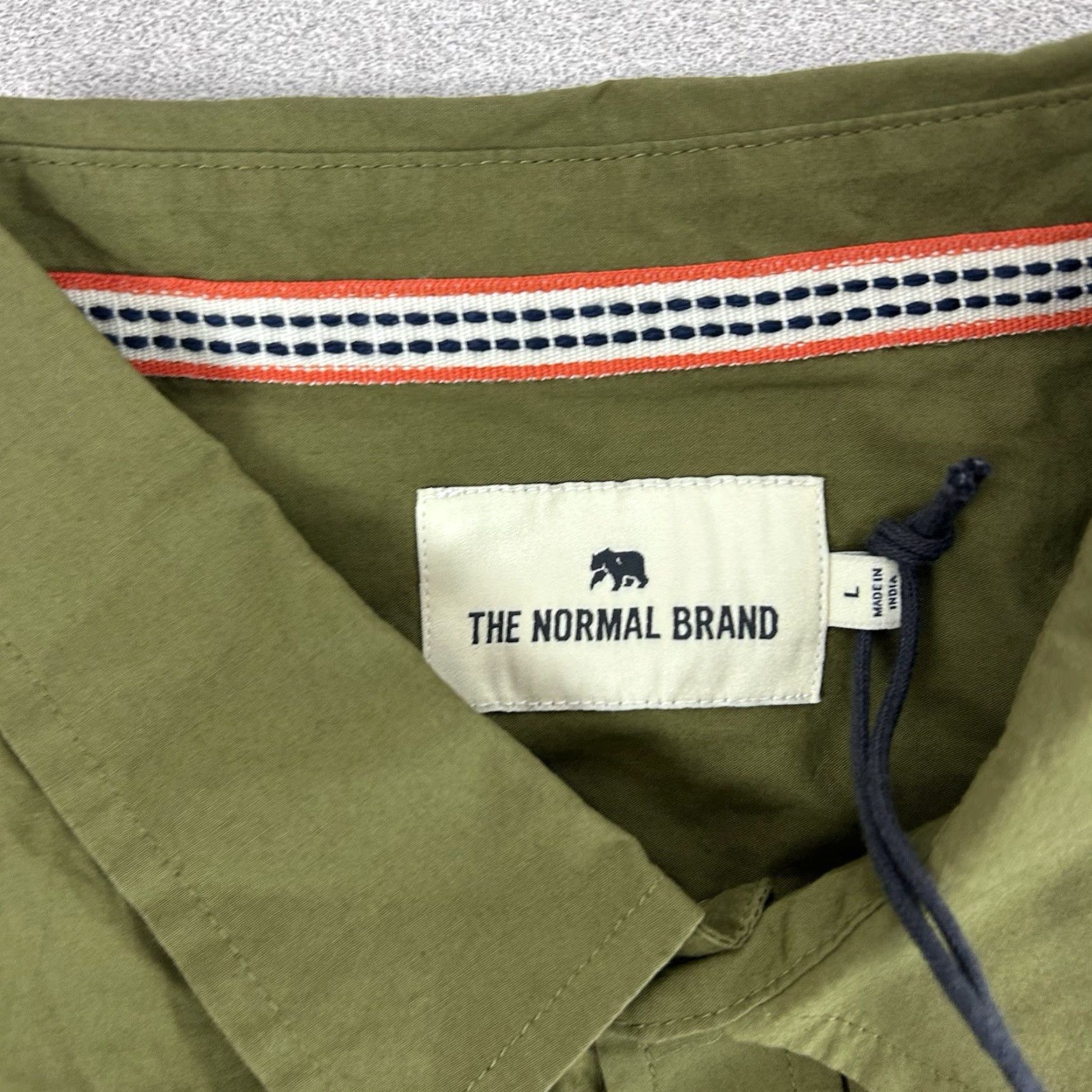 Needles NWT The Normal Brand Expedition Shirt Pine Needle Green Short Sleeve Size Large Size US L / EU 52-54 / 3 - 3 Thumbnail