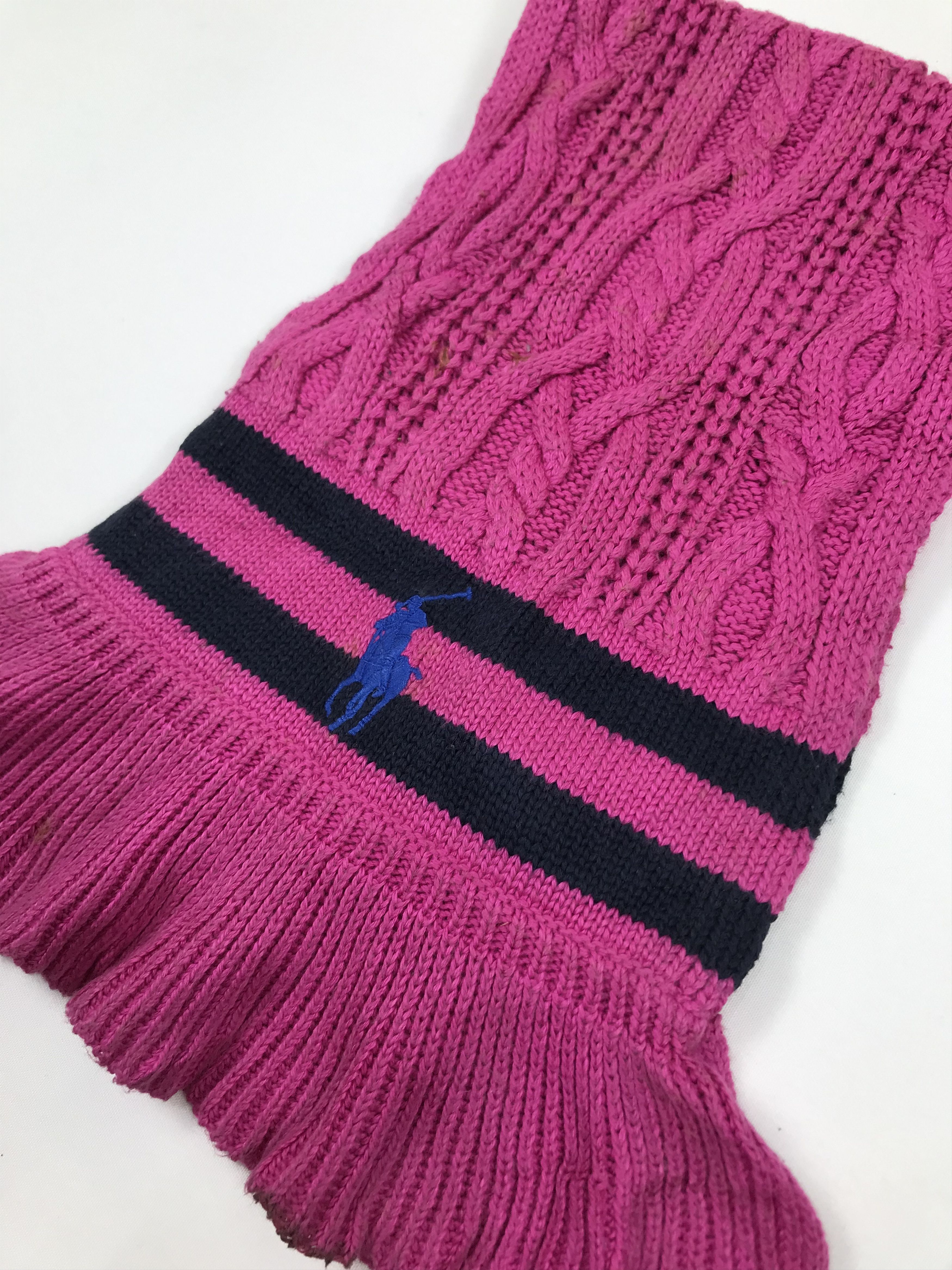 Polo Ralph Lauren Polo Ralph Lauren Knit Scarf / Muffler / Wool Size ONE SIZE - 1 Thumbnail
