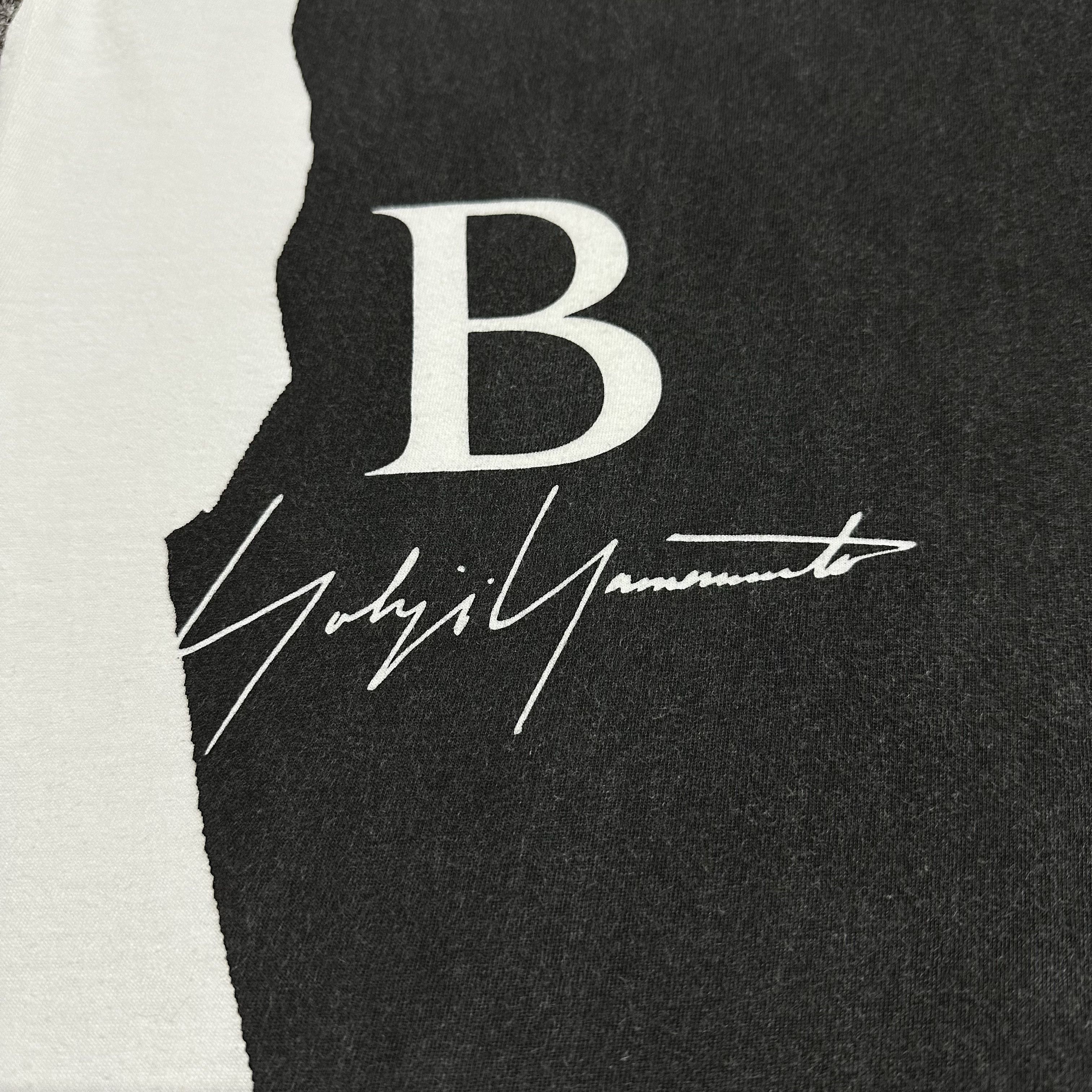Yohji Yamamoto Vintage Yohji Yamamoto Black and Black Tee Size US M / EU 48-50 / 2 - 3 Thumbnail