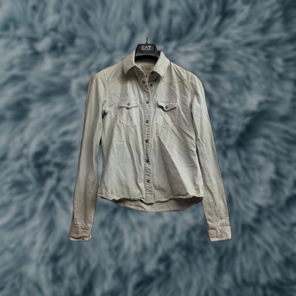 Vintage JOE'S Women’s THE SHIRT Snap Front Western Light Blue Denim Shirt Size S Smal Size S / US 4 / IT 40 - 1 Thumbnail