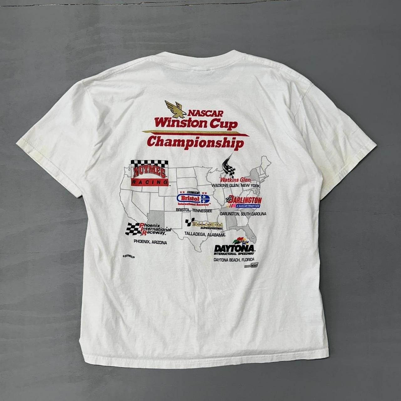 Nutmeg Vintage Dale Earnhardt Nutmeg Winston Cup Shirt XL Size US XL / EU 56 / 4 - 2 Thumbnail