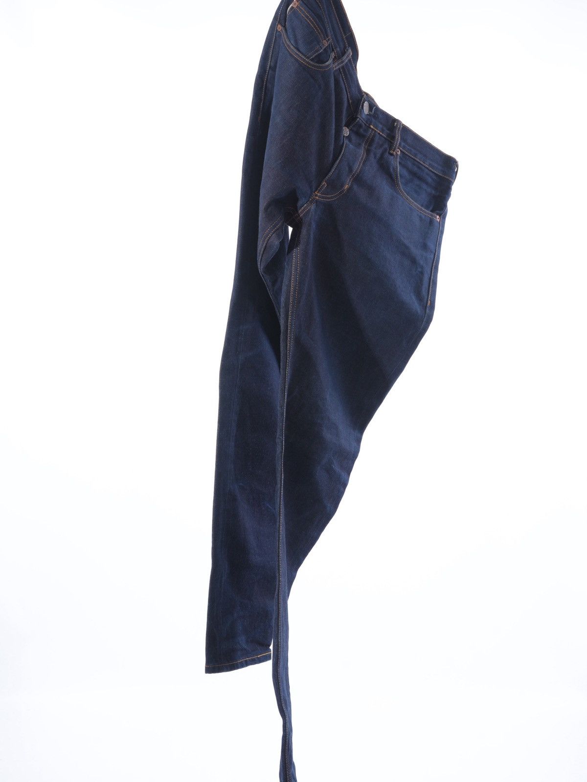 THE ROKKER COMPANY Rokker Company Denim Motorcycle Selvedge Jeans fits w34 Size US 32 / EU 48 - 3 Thumbnail