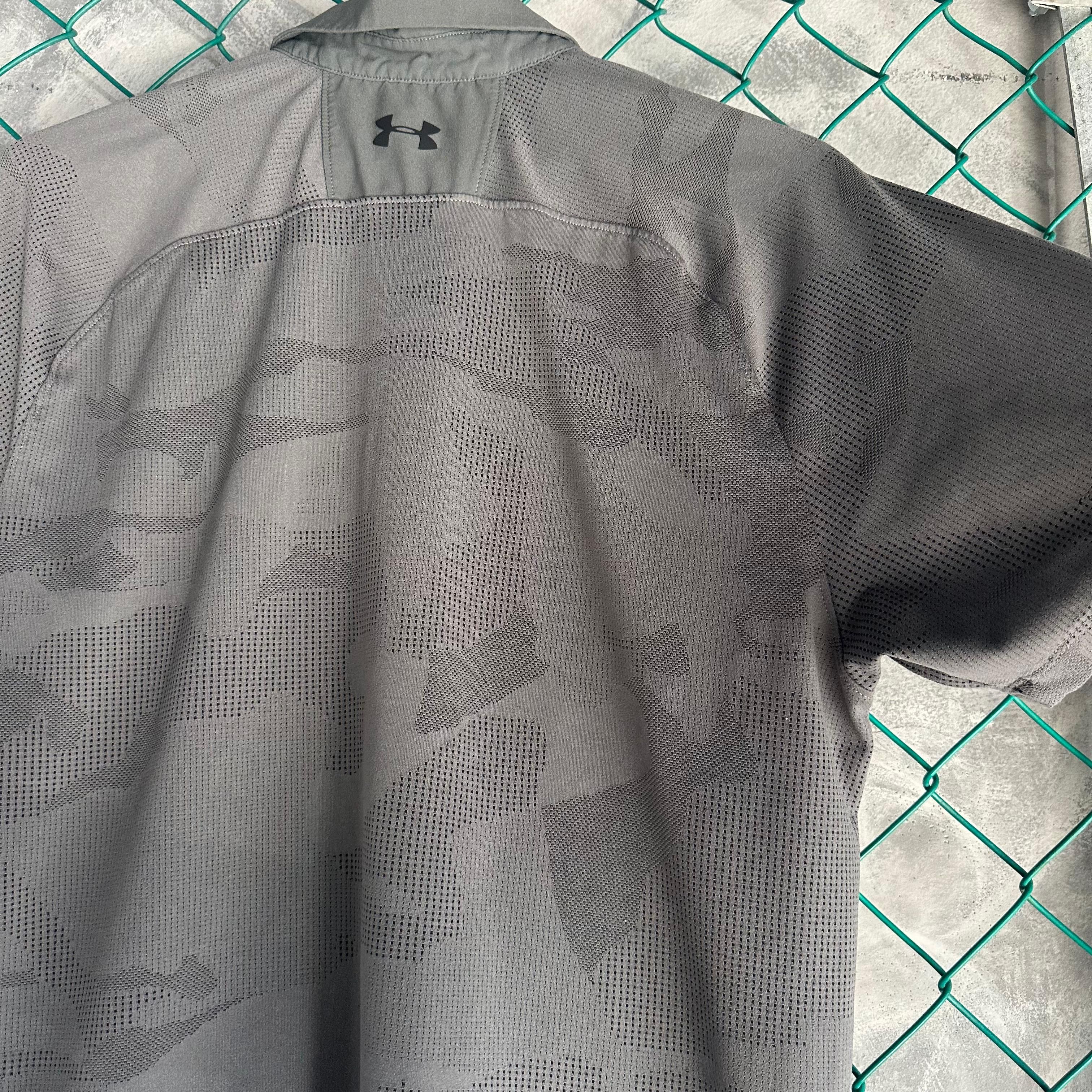 Under Armour Under Armour Golf Playoff Polo Shirt Men's L Gray Camo Print Size US L / EU 52-54 / 3 - 8 Thumbnail