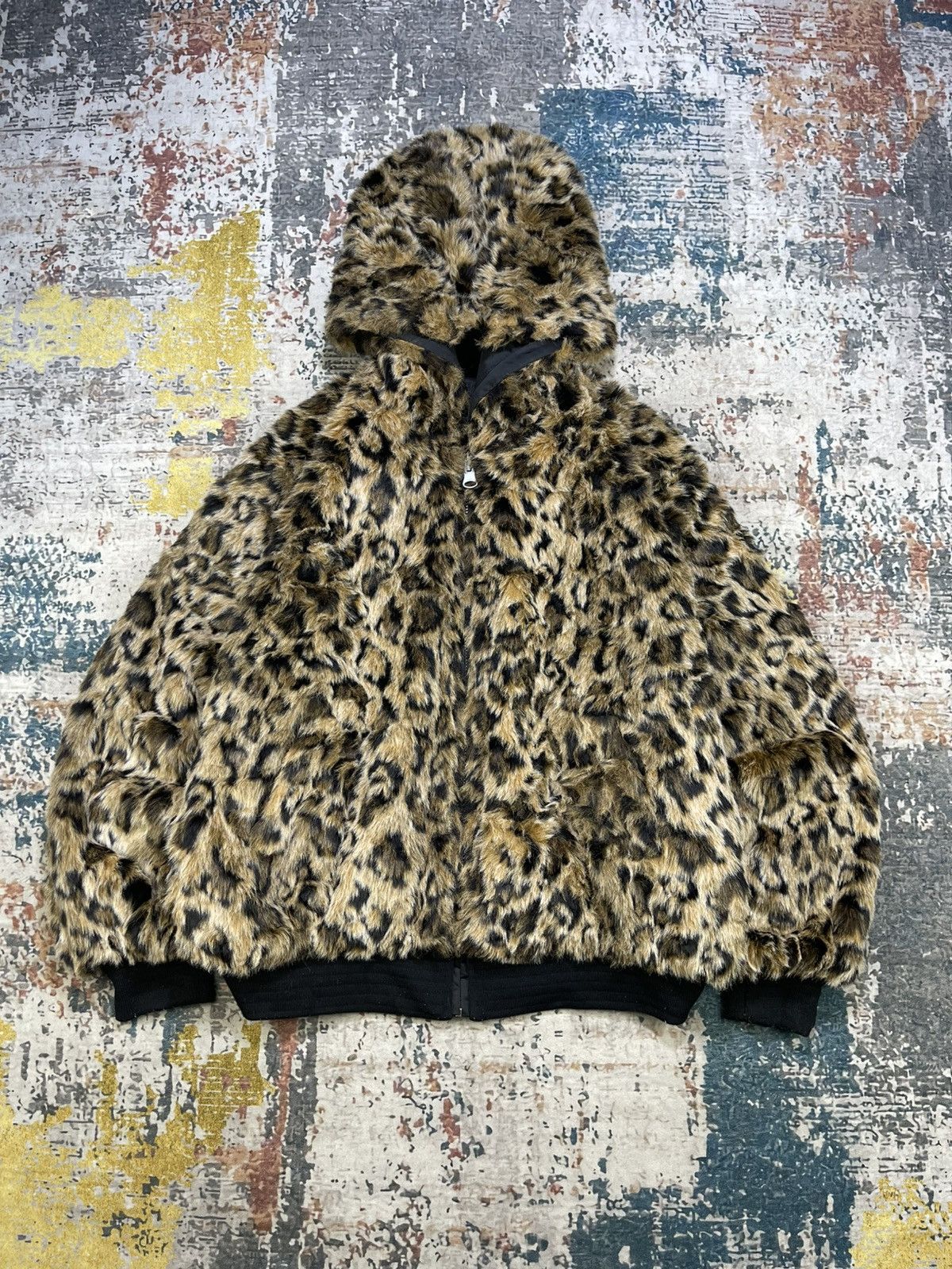 American Eagle Outfitters American Eagle Outfitters Leopard Fur Reversible Bombers Size US S / EU 44-46 / 1 - 1 Thumbnail