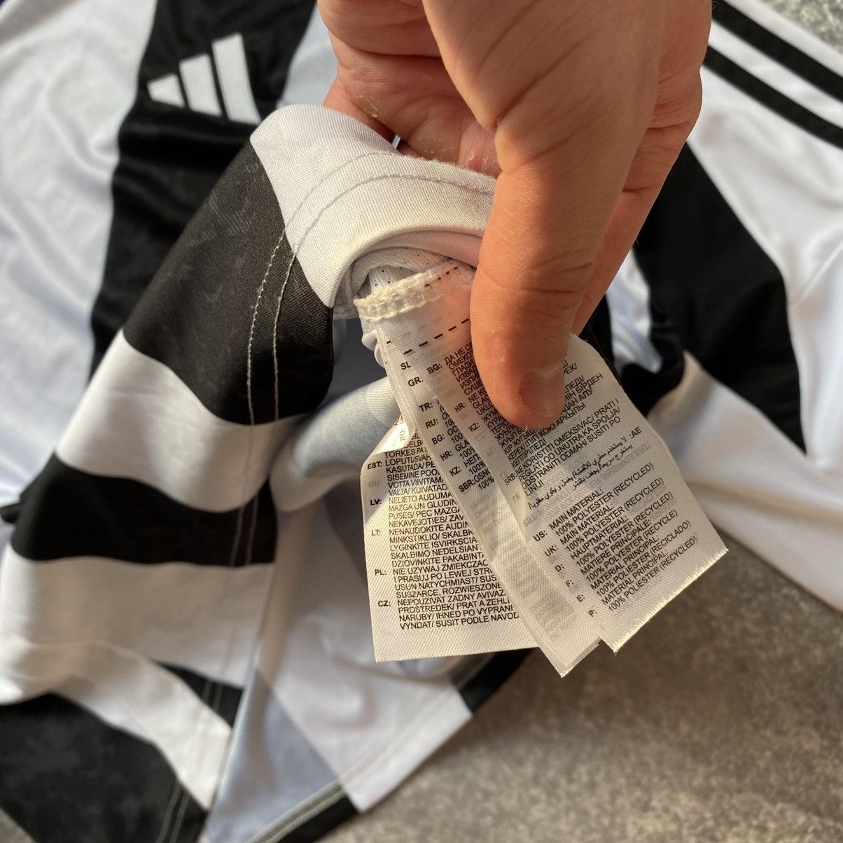 Adidas Mens Adidas FC Juventus 2024 Soccer team jersey Size US XXL / EU 58 / 5 - 9 Thumbnail