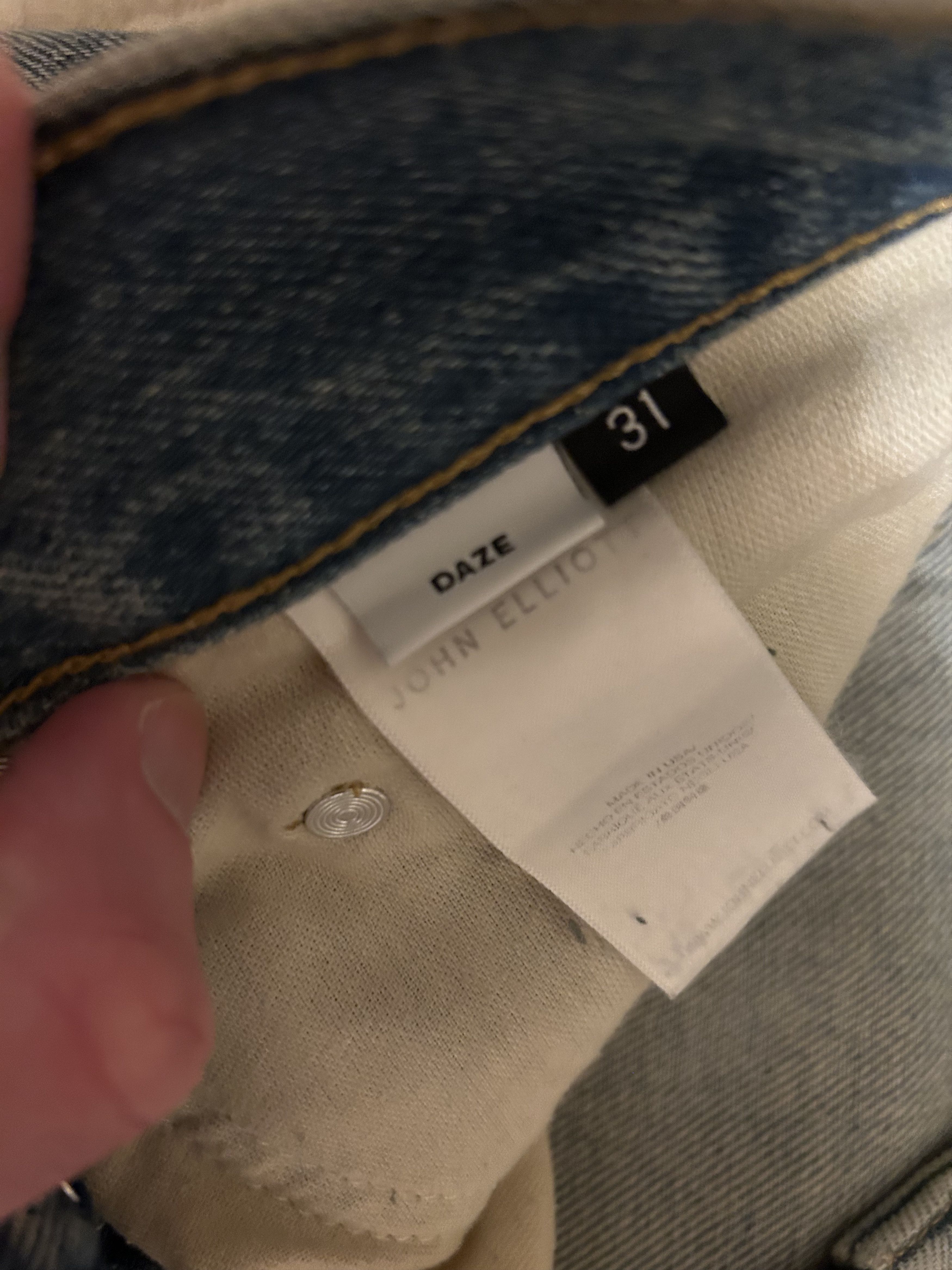 John Elliott JE Daze Coast Denim Size US 31 - 4 Thumbnail