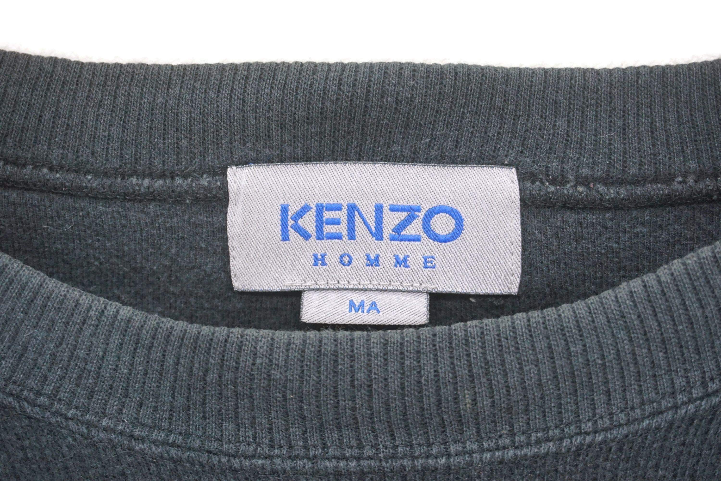 Kenzo Kenzo Homme Y2K Bonne Annee 2000 Long Sleeve Sweater Tee Size US M / EU 48-50 / 2 - 8 Thumbnail