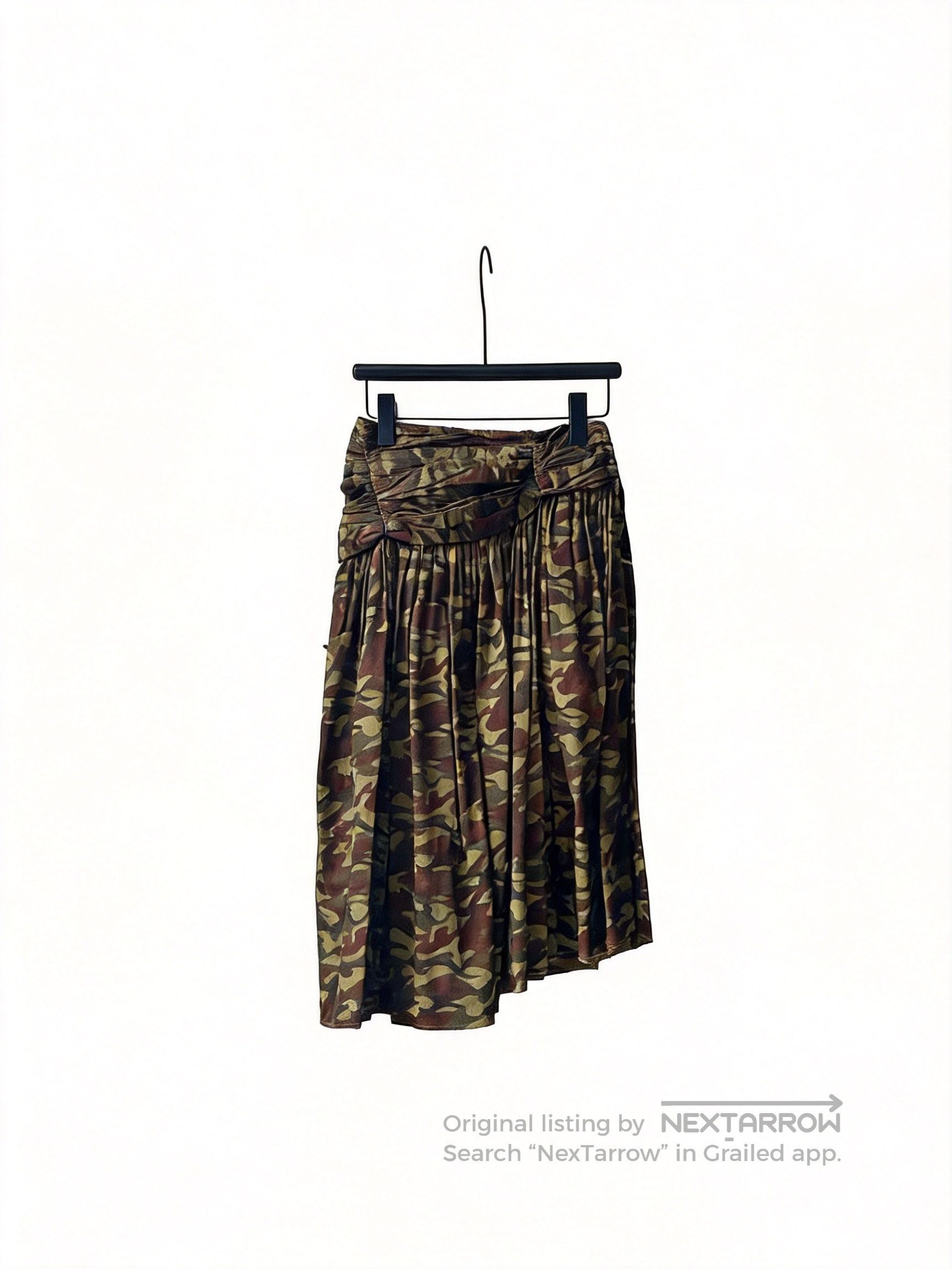 Comme des Garcons Comme des Garçons 2006SS Camouflage Asymmetrical Skirt/ Size 33" - 1 Thumbnail