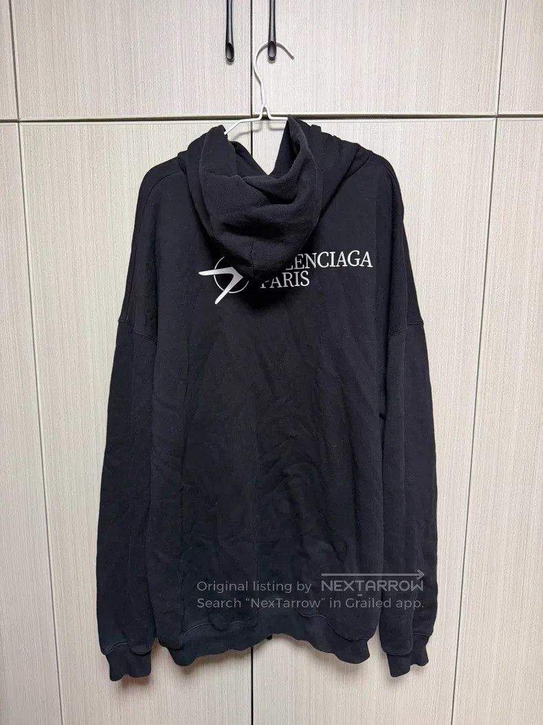 Balenciaga Balenciaga Boomerang Lettering Hoodie Size US XS / EU 42 / 0 - 2 Thumbnail