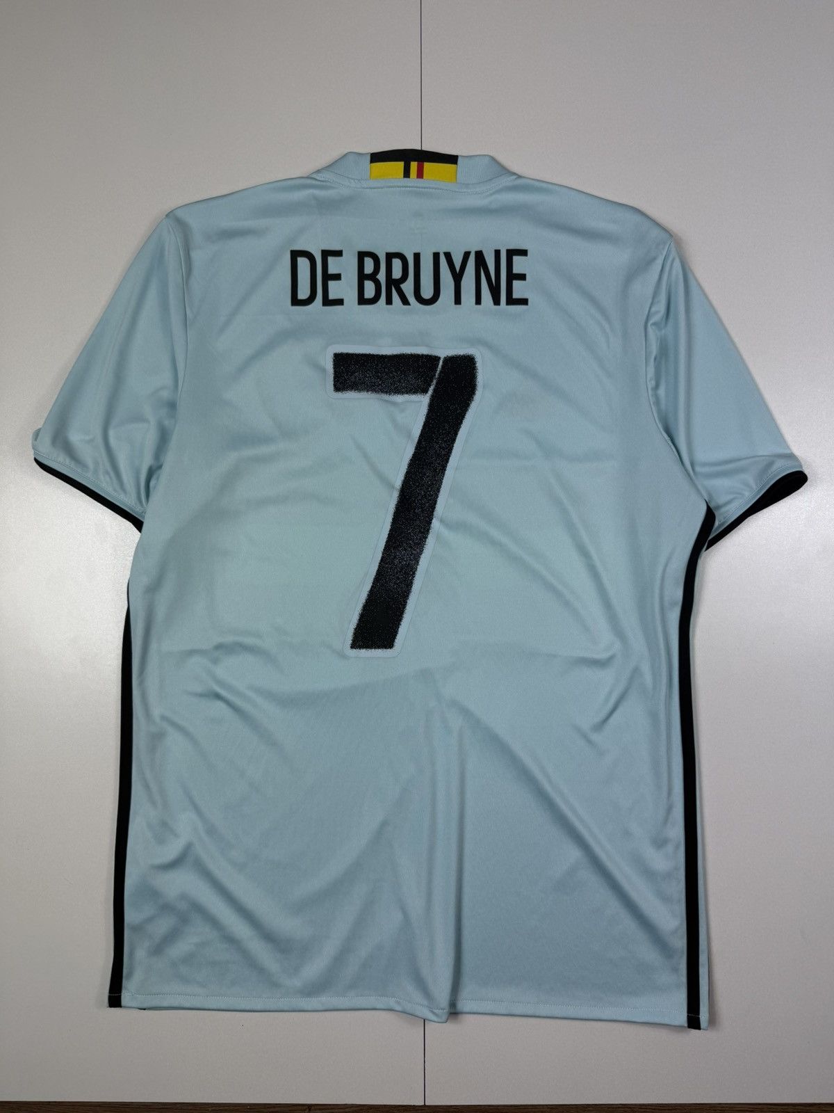Adidas Adidas Belgium Away Jersey 2015/16 Kevin De Bruyne #7 Size US L / EU 52-54 / 3 - 10 Thumbnail
