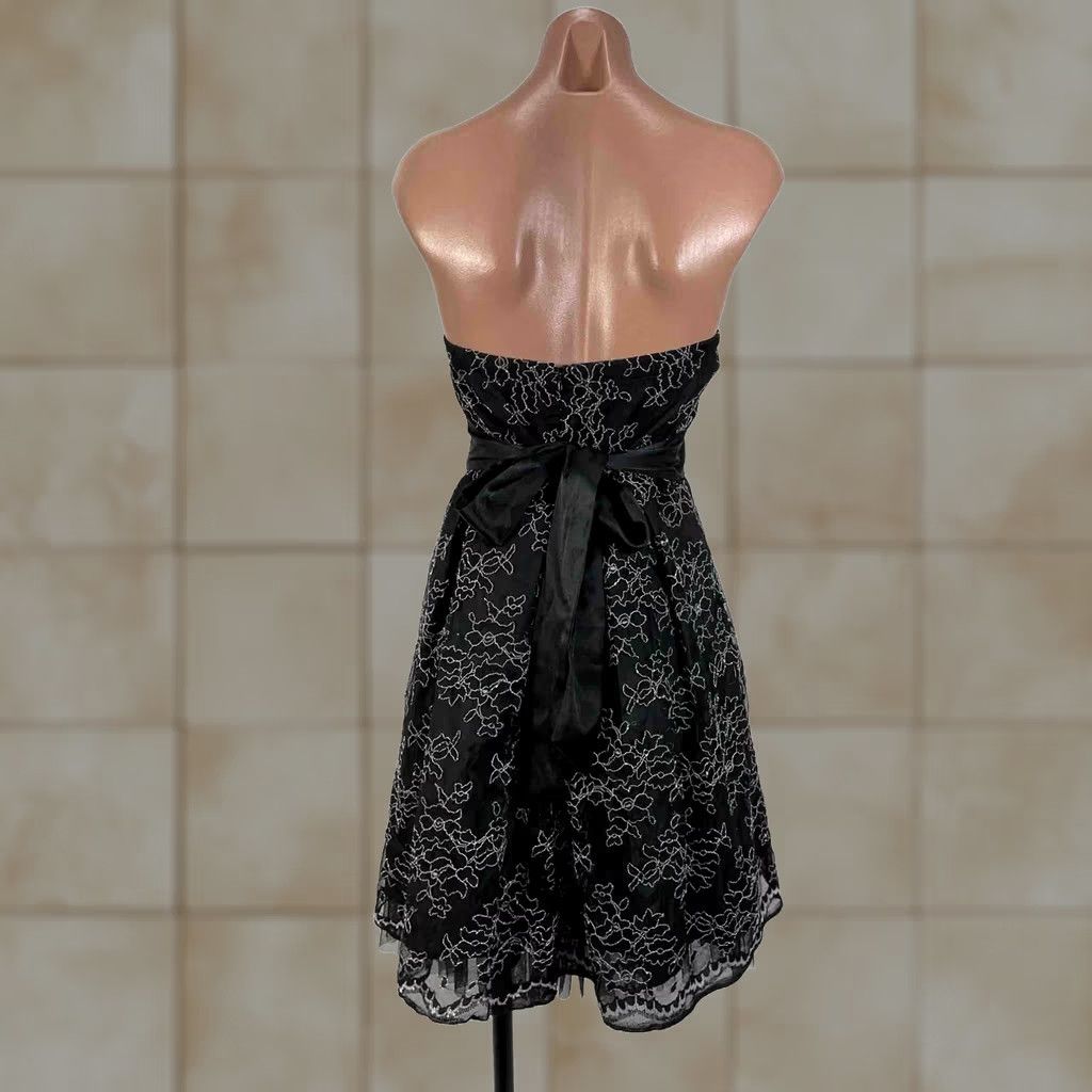 forever 21 strapless mini dress Strapless Polka Dot Mini Dress